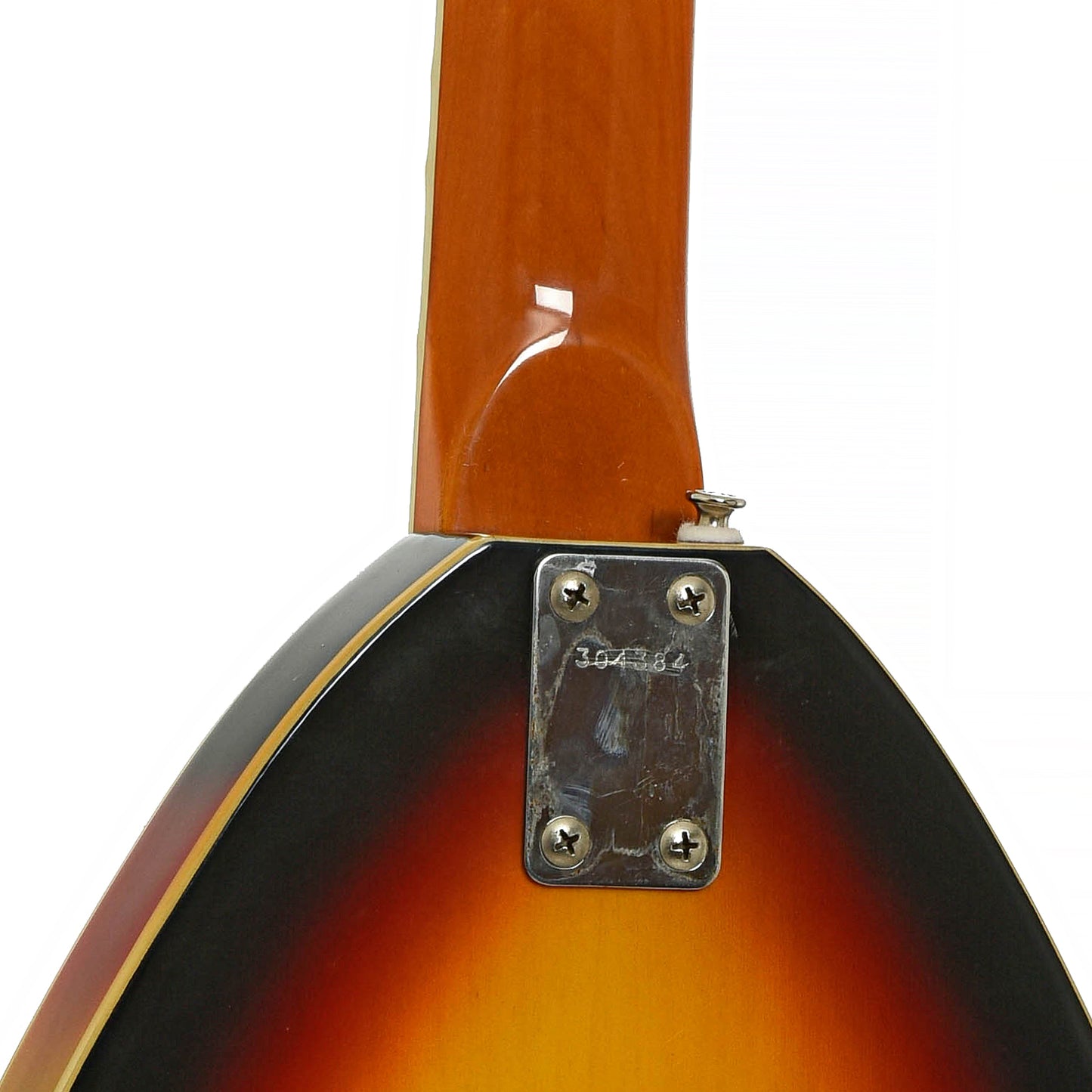 Neck joint of Vox V223 Mark XII Electric 12-String Guitar