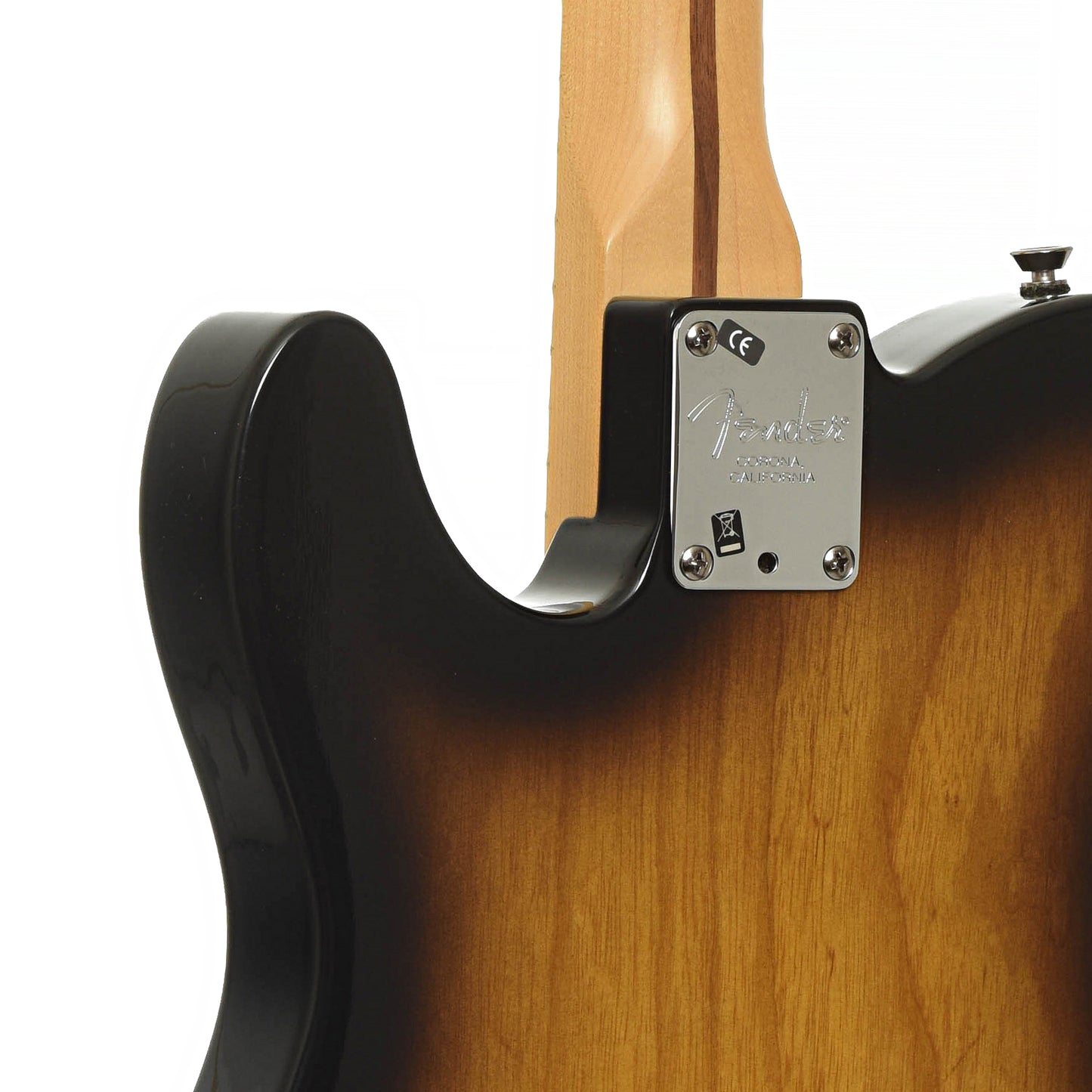 Neck joint of Fender New American Standard Telecaster Electric Guitar 