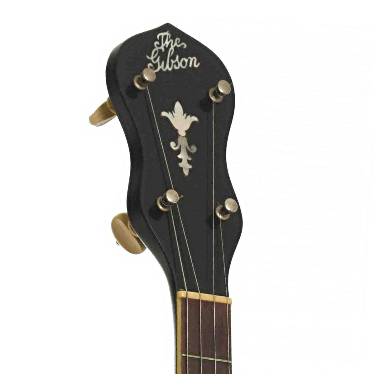 Front Headstock of Gibson TB-2 Tenor Banjo