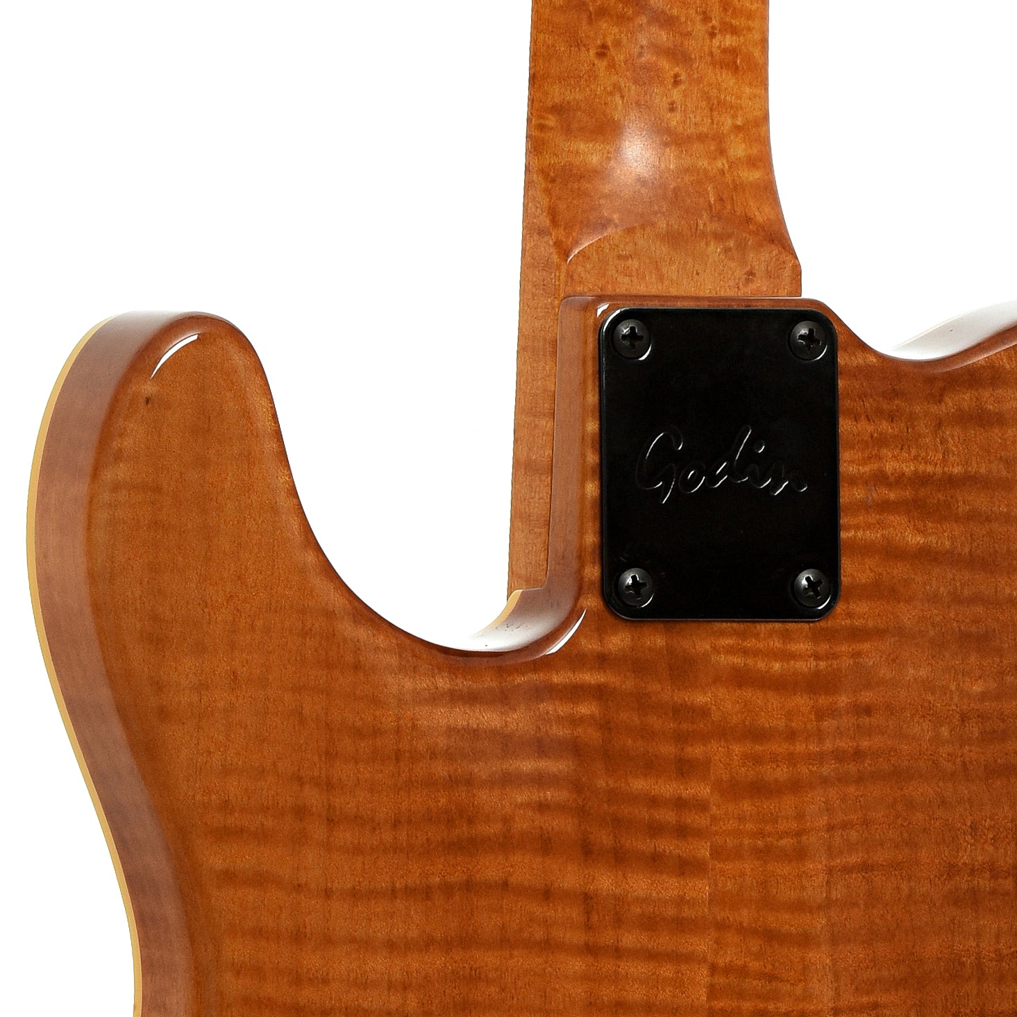 Neck joint of Godin Acousticaster 6 LTD Acoustic-Electric Guitar 