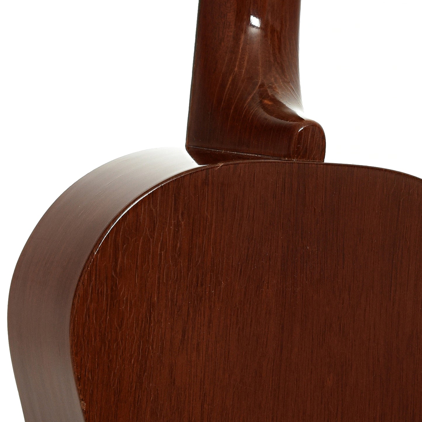 Neck joint of Favilla B-2 Baritone Ukulele