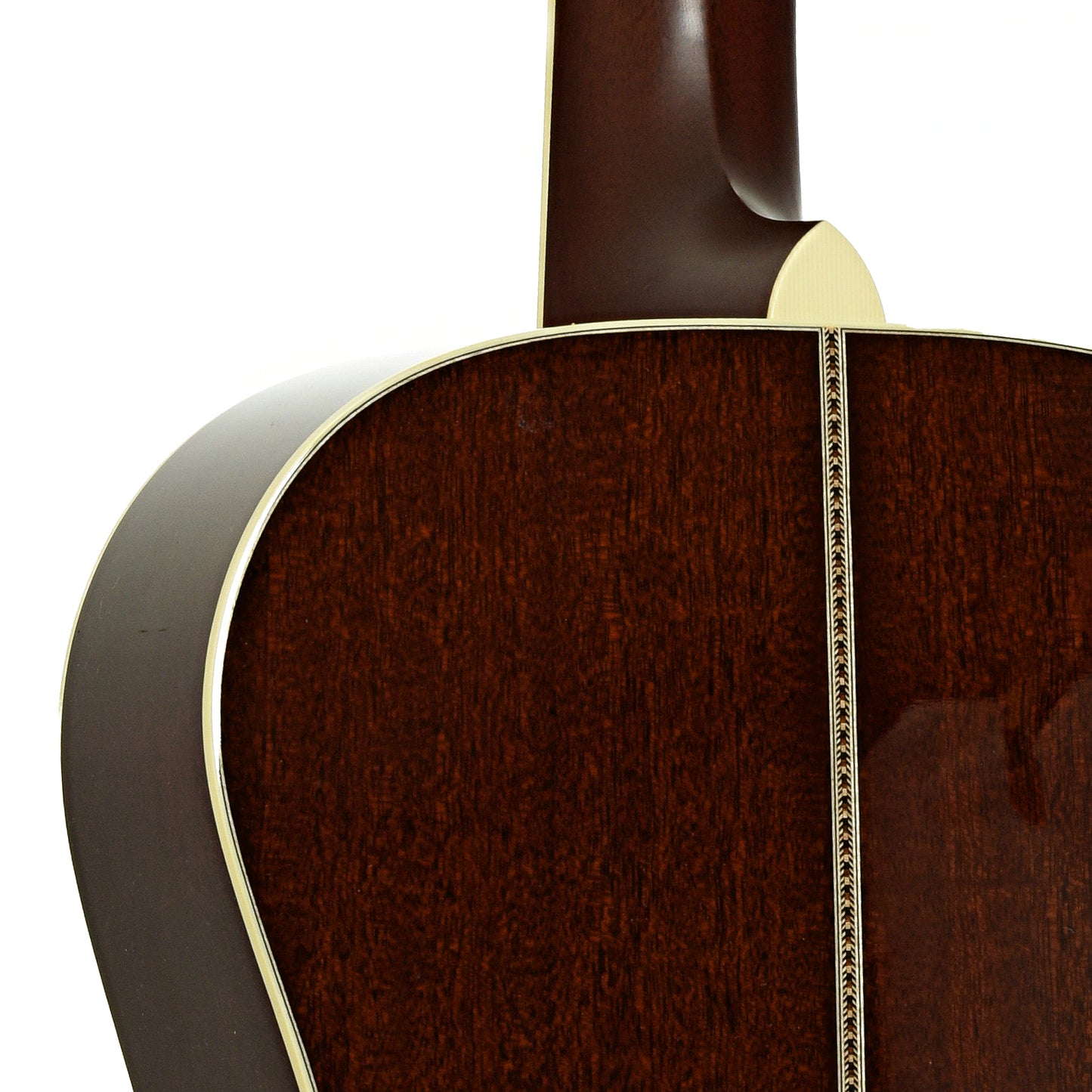 Neck joint of Santa Cruz Custom H13 Acoustic Guitar