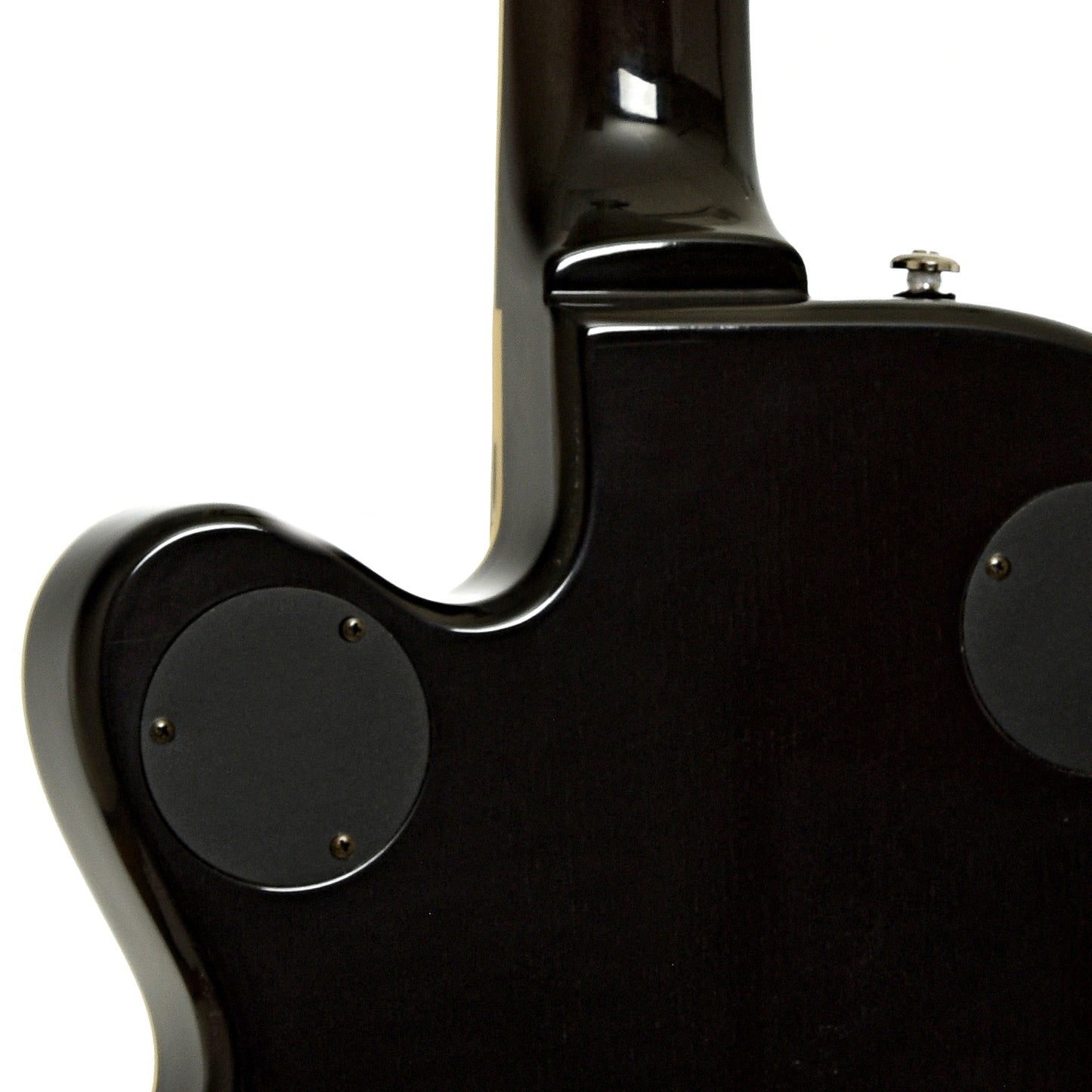 Neck joint of Epiphone Alleykat Hollowbody Electric Guitar