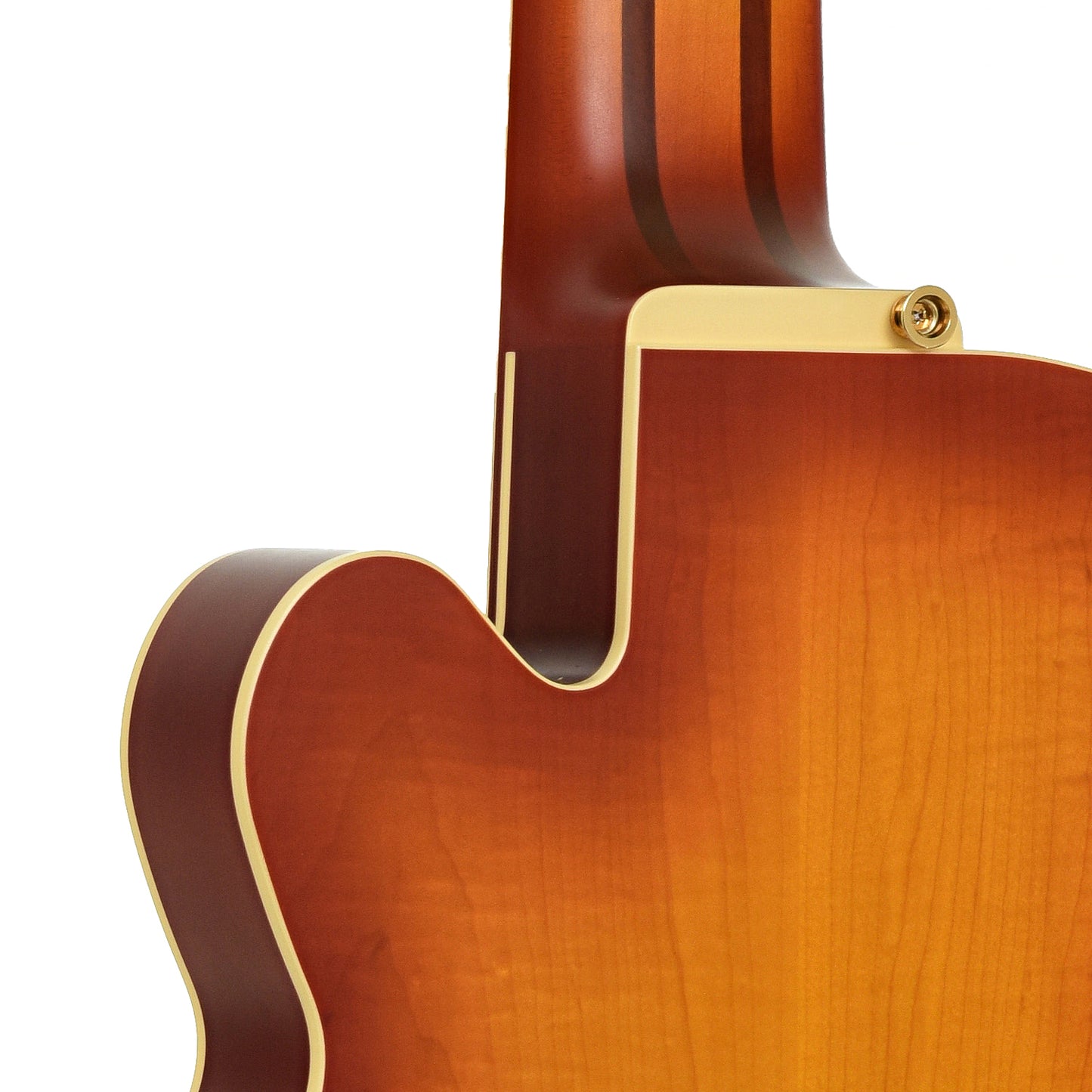 Neck joint of Ibanez TCB1006 Stephen "Thundercat" Bruner 6-String Hollowbody Electric Bass (2022)