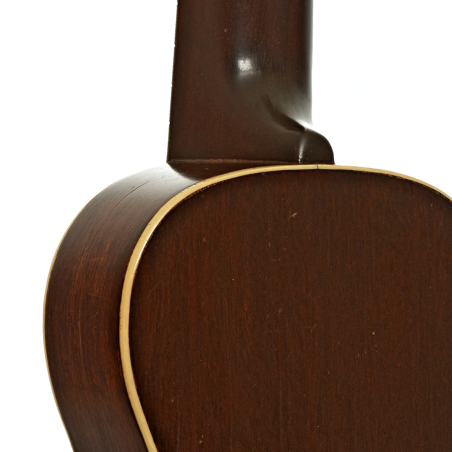 Neck joint of Martin Style 2 Soprano Ukulele 