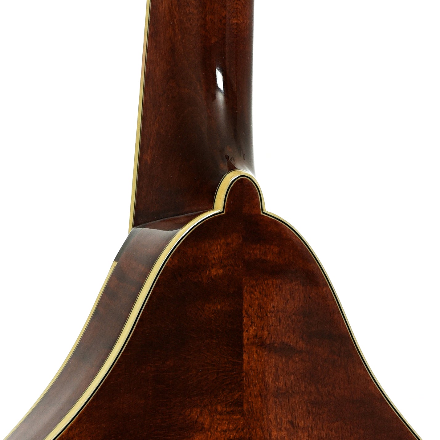Neck joint of Eastman MD605 A-style Mandolin