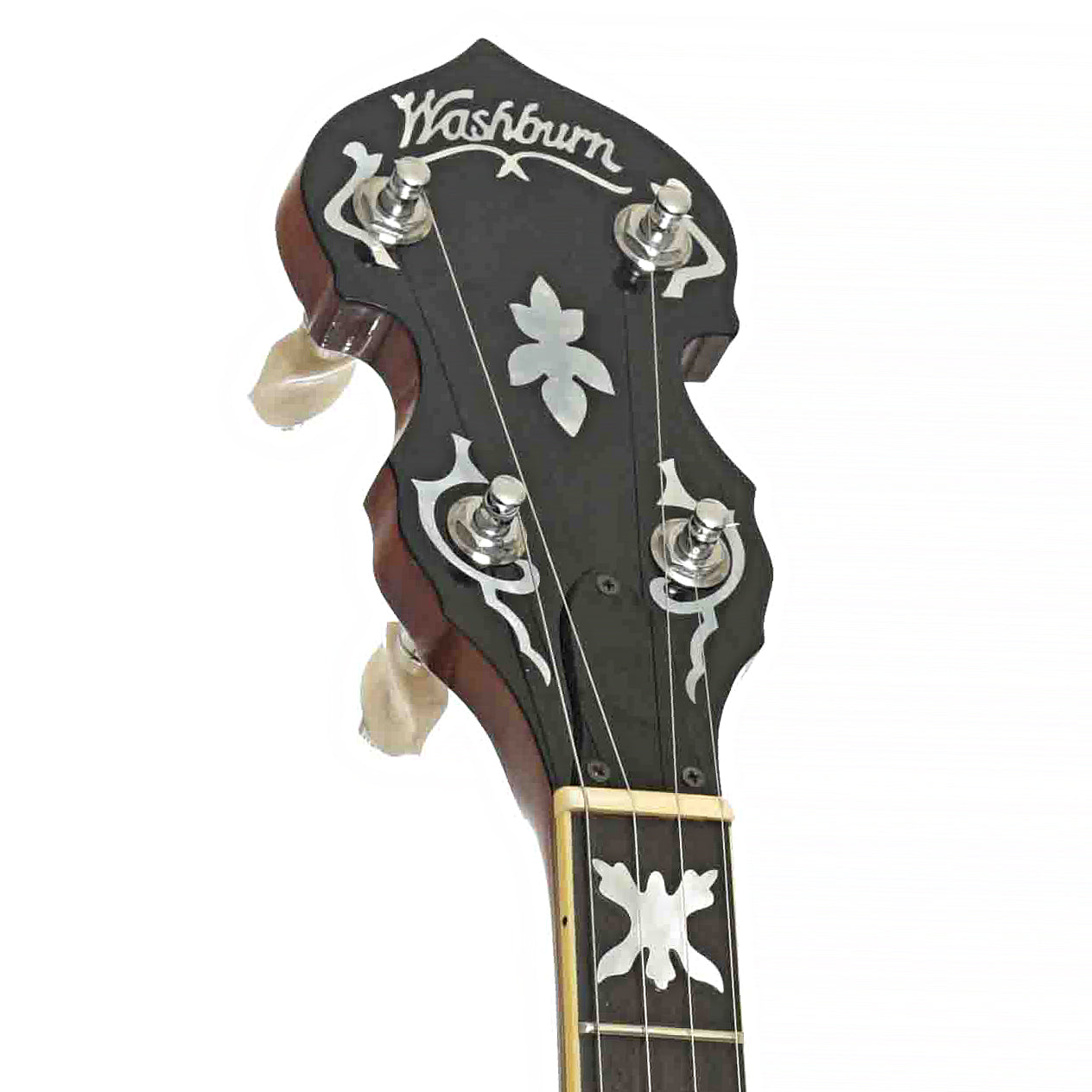 Front Headstock of Washburn B-16
