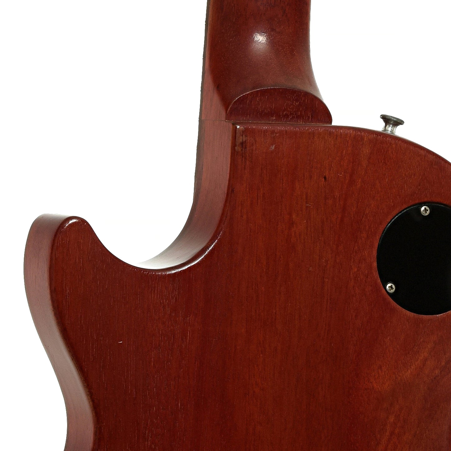 Neck joint of Gibson Les Paul Studio Faded Electric Guitar