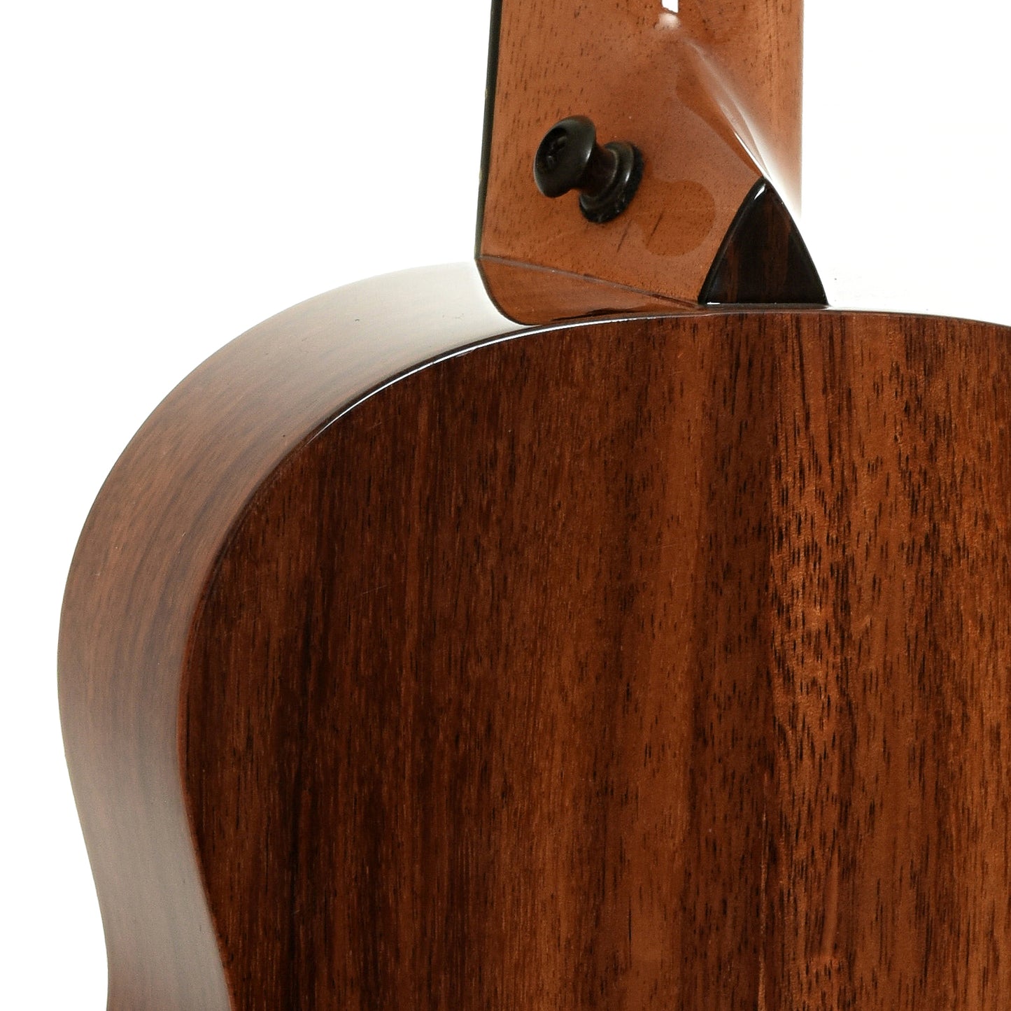 Neck joint of Romero Grand Tenor Koa Ukulele