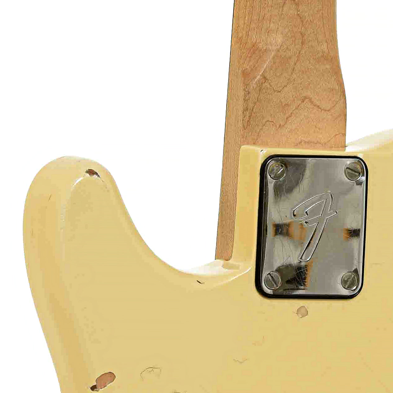 Fretboard of Fender Bullet Standard Electric Guitar