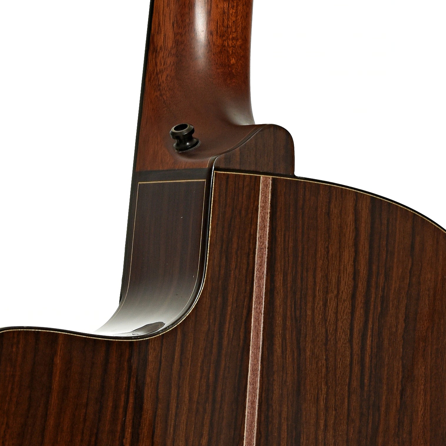 Neck joint of Guild GN-5 Nylon String Acoustic-Electric Guitar