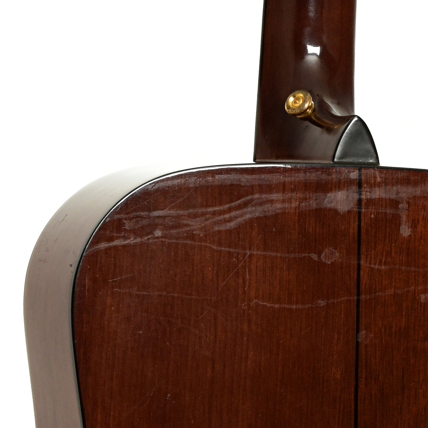 Neck joint of Fender Gemini II Acoustic Guitar