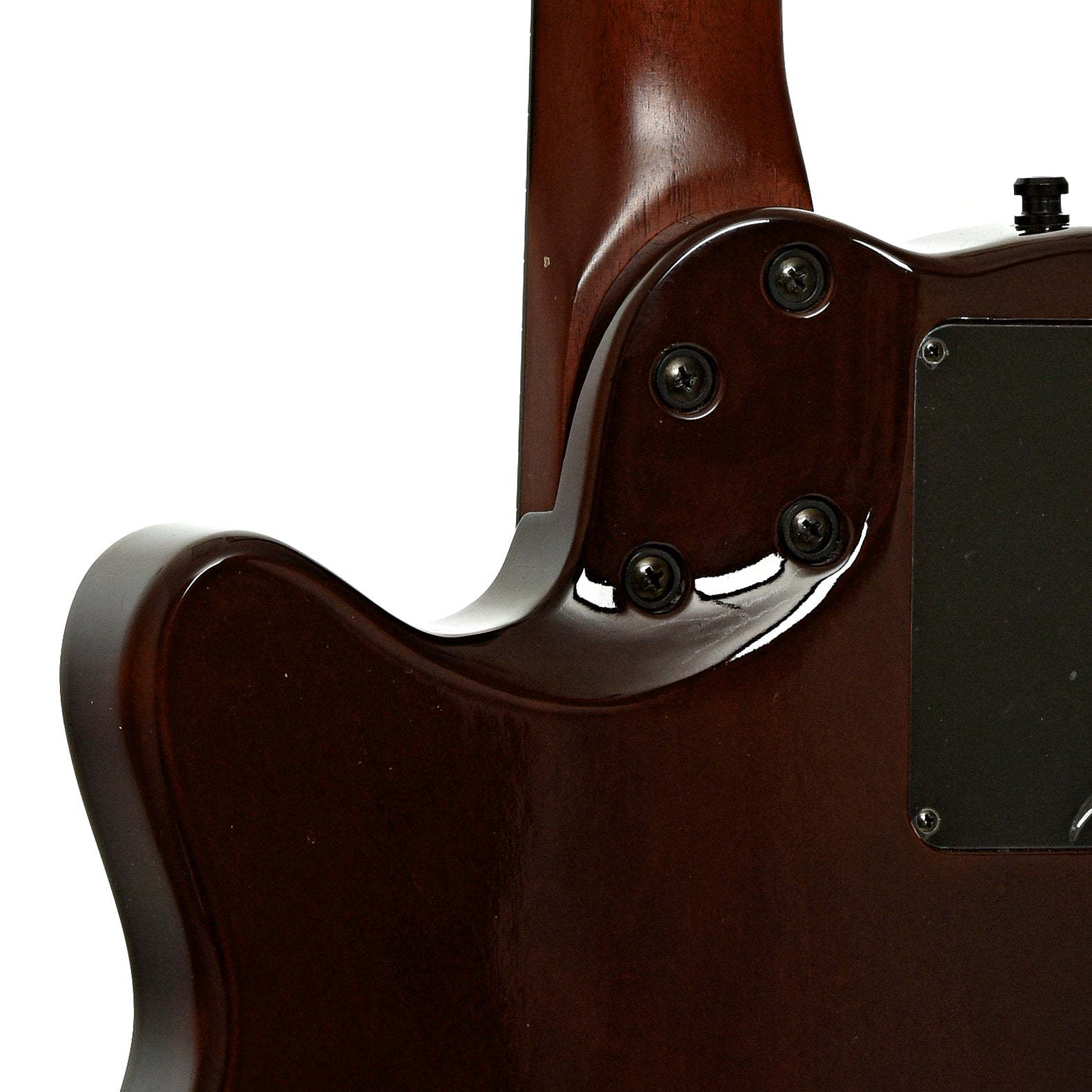 Neck joint of Godin Multiac ACS SA Nylon-String Electric Guitar