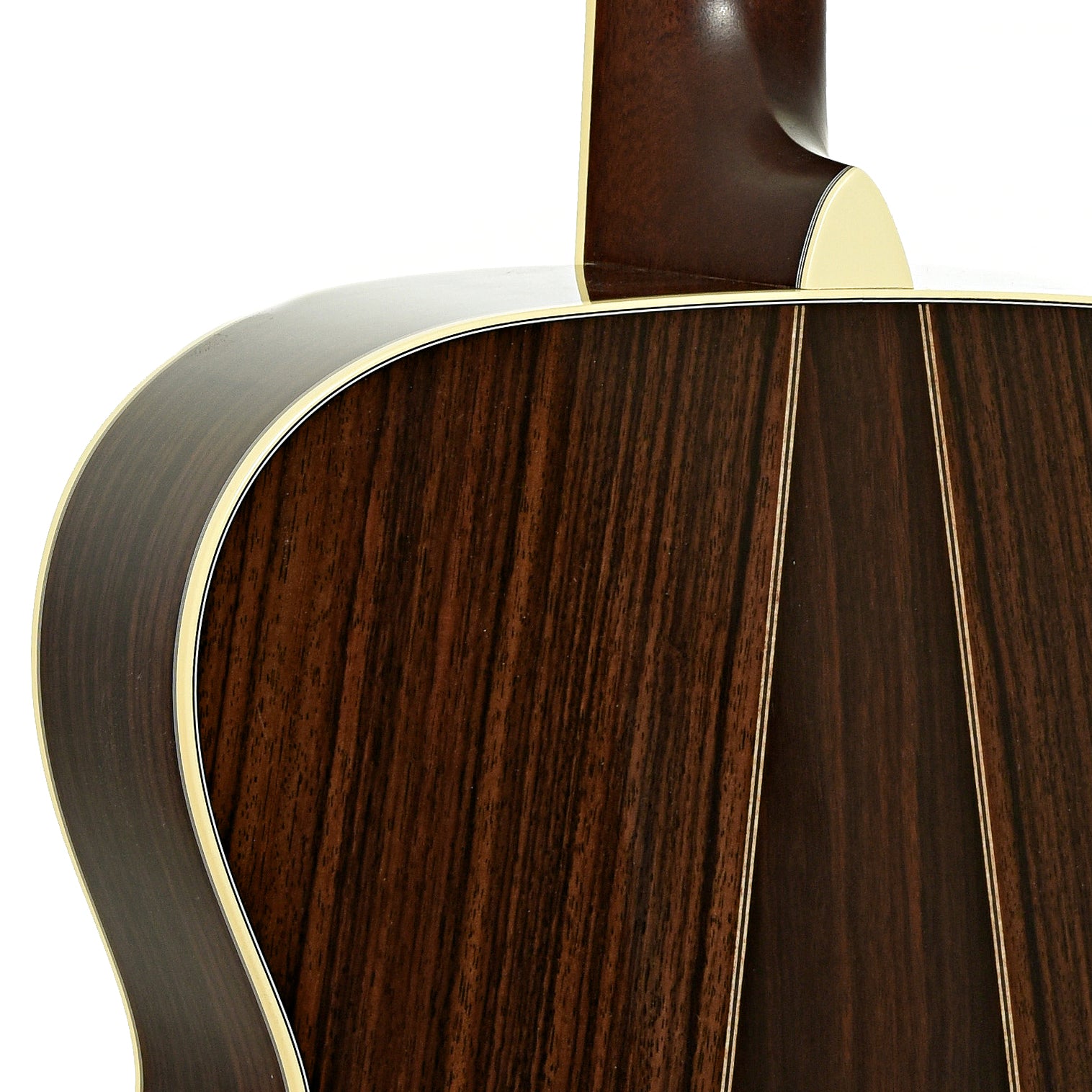 Neck joint of Martin M-36 Acoustic Guitar