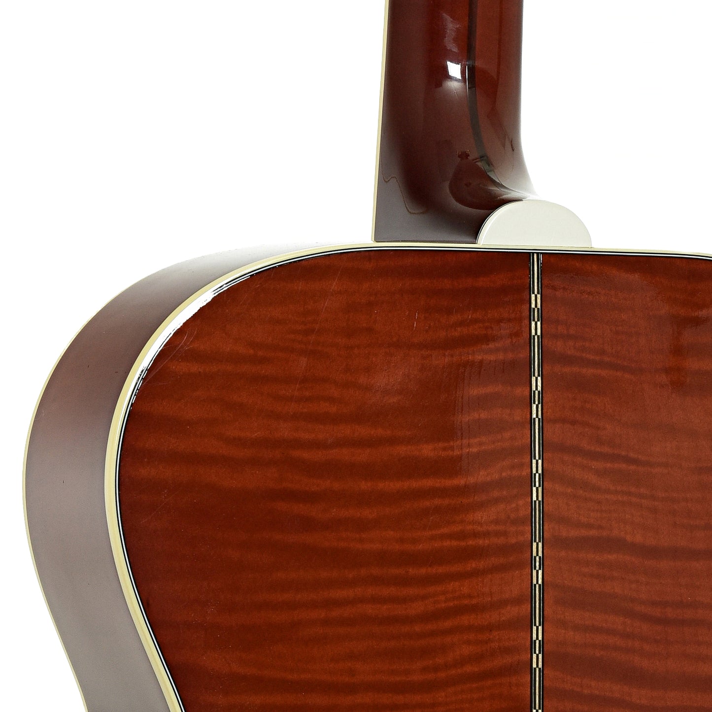 Neck joint of Gibson SJ-200 Standard Acoustic-Electric Guitar 