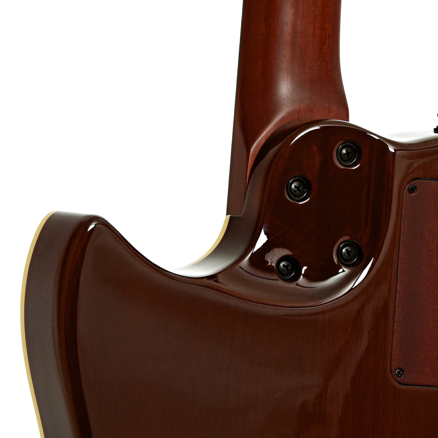 Neck joint of Godin Multiac Nylon SA Acoustic-Electric Guitar