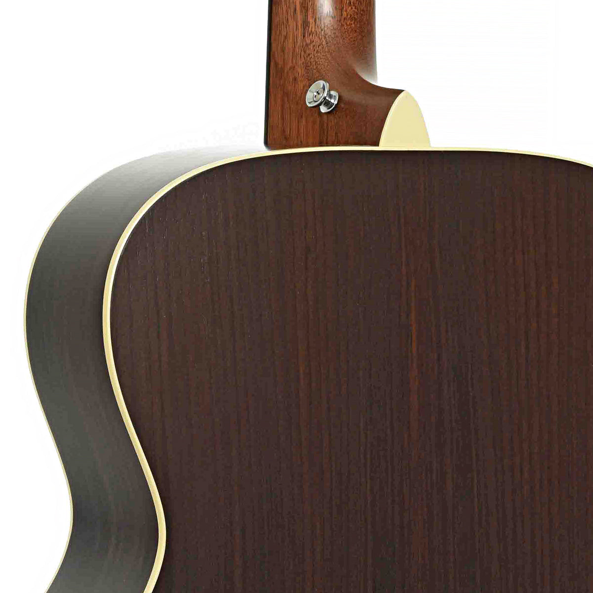 Heel of Martin J-16E Acoustic Guitar & Gigbag, Cream