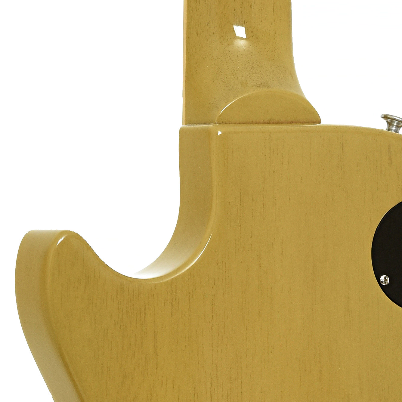 Neck joint of Gibson Les Paul Special Electric Guitar