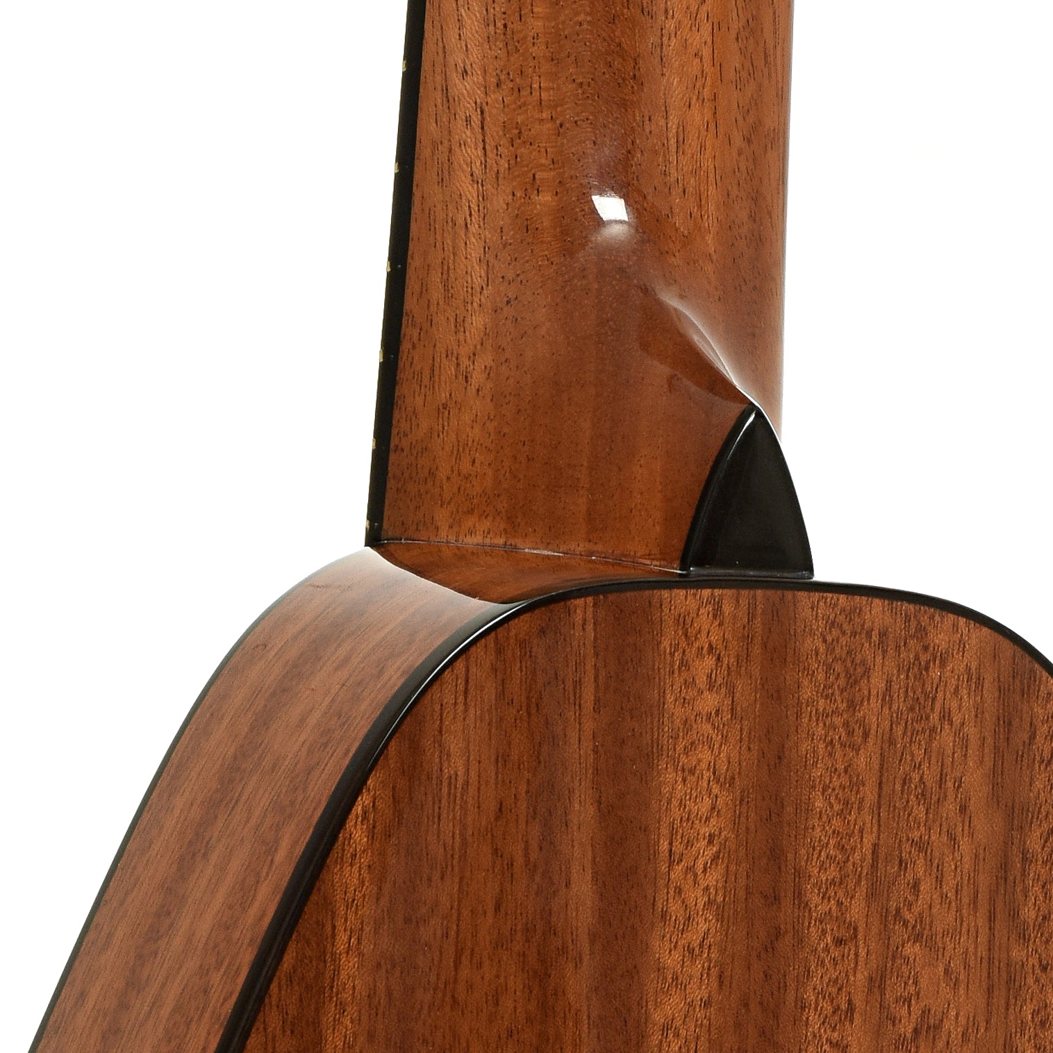 Neck joint of Romero Creations Tiny Tenor 6 String Model Guitar/Uke