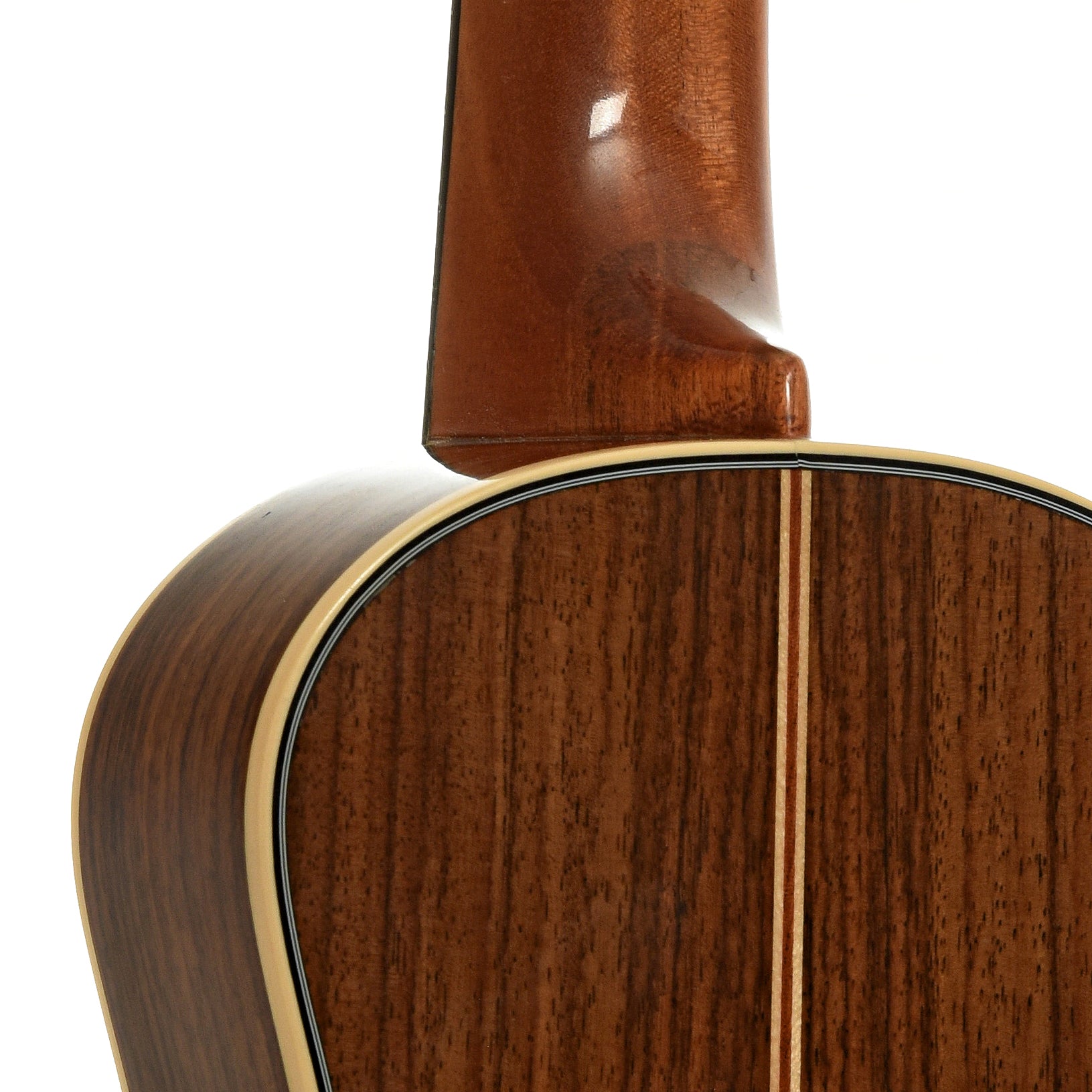 neck joint of LoPrinzi MRC-C Concert Ukulele