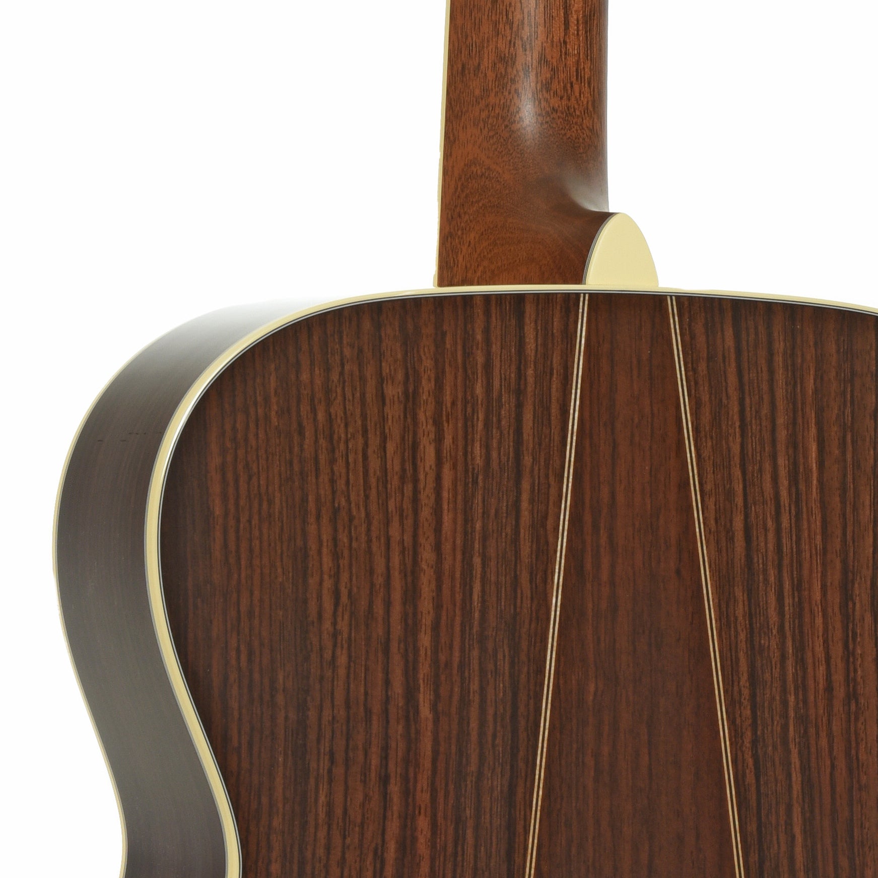Neck joint of Martin M-36 Custom Shop Acoustic Guitar