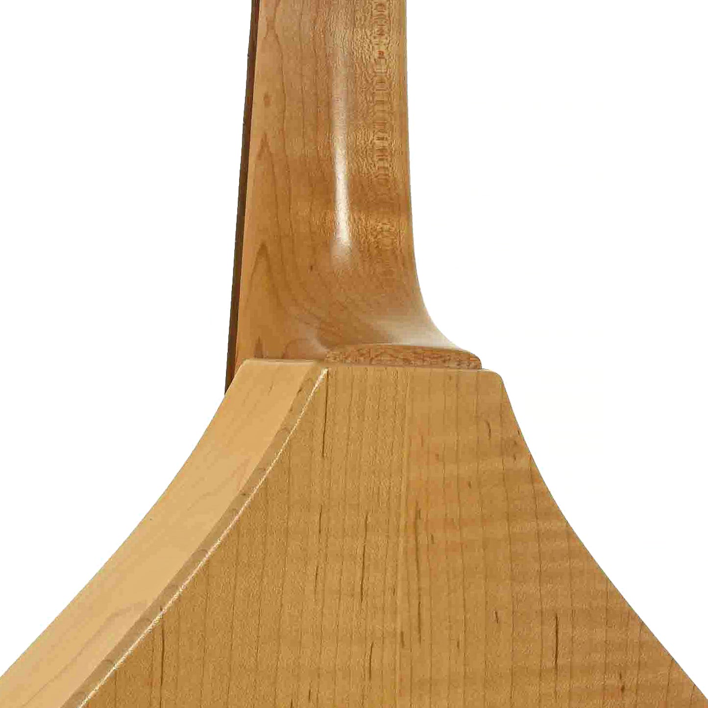 Neck joint of Northfield Workshop Calhoun Mandolin 