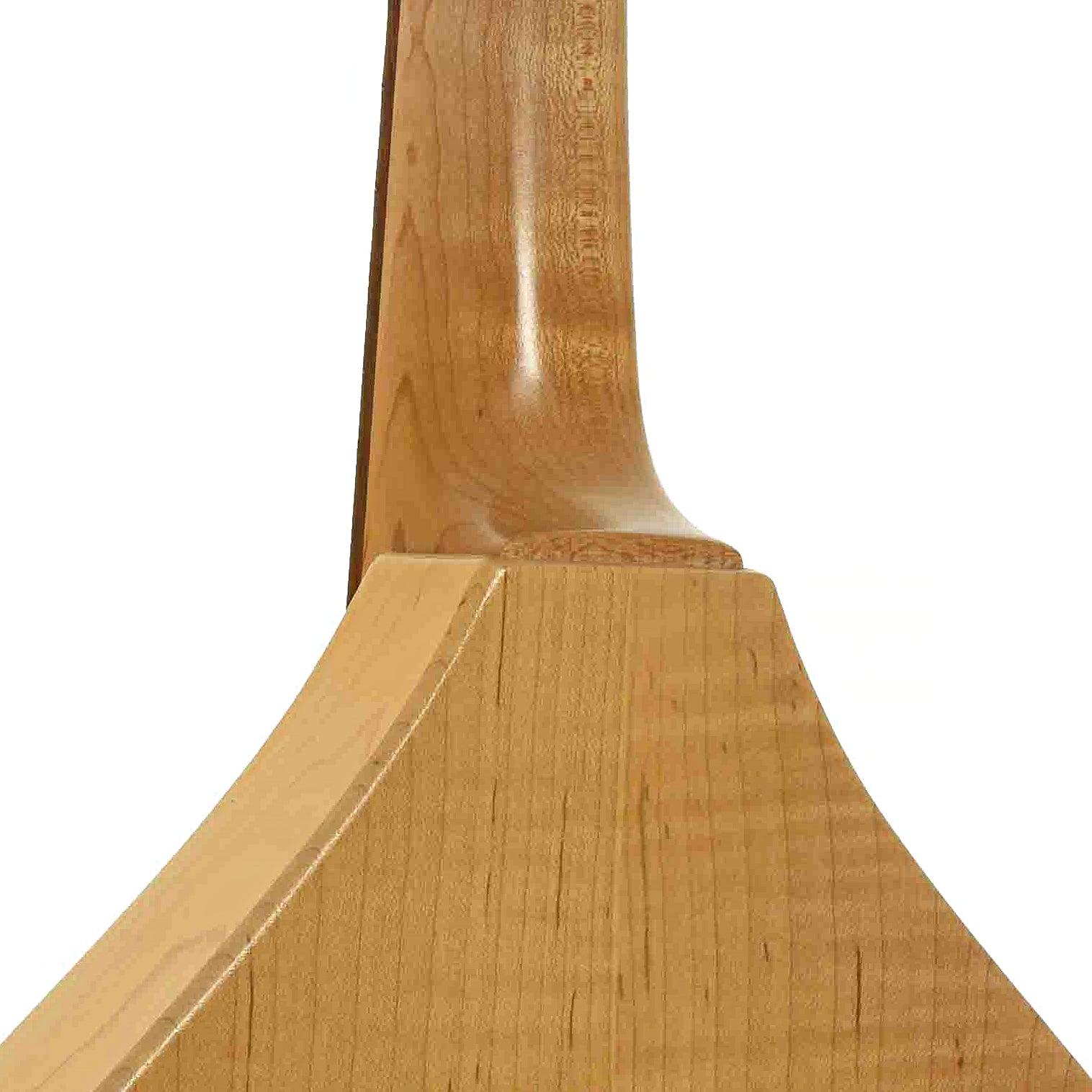 Neck joint of Northfield Workshop Calhoun Mandolin 