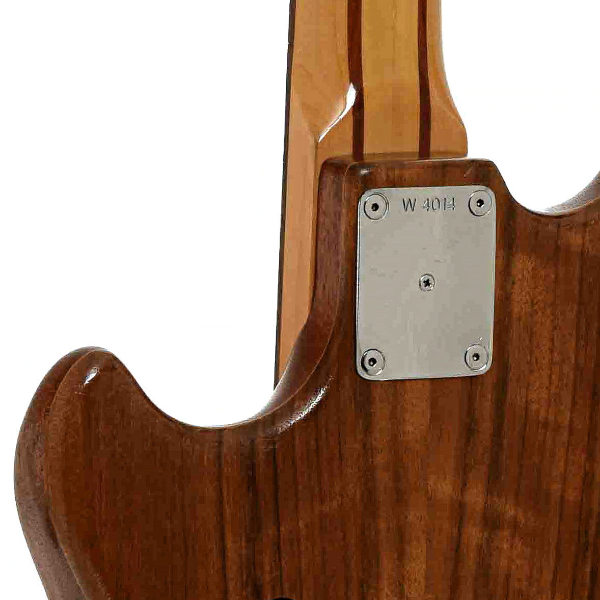 Neck joint of Wal Mk II 4-String Electric Bass
