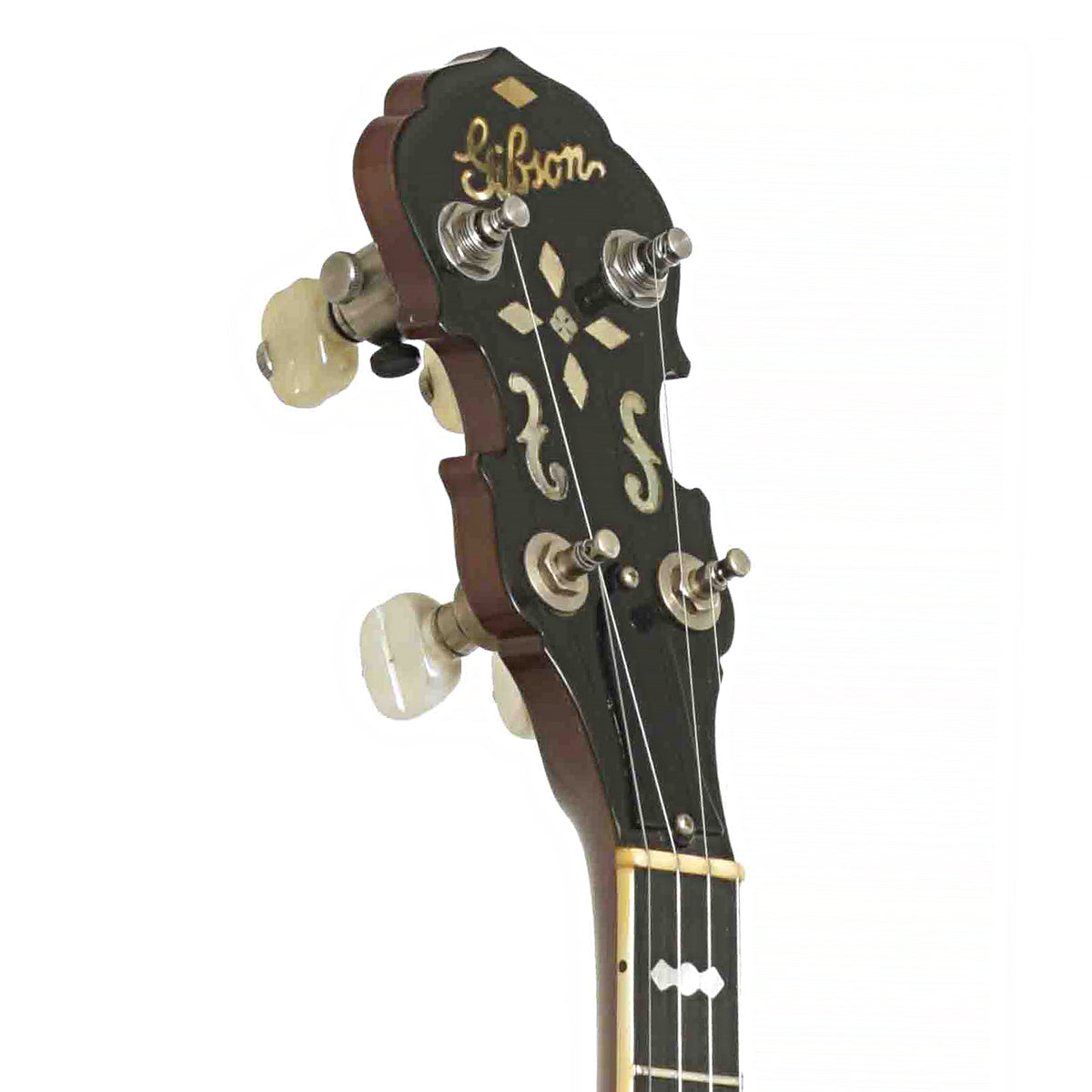 Front peghead of RB-250 Resonator Banjo