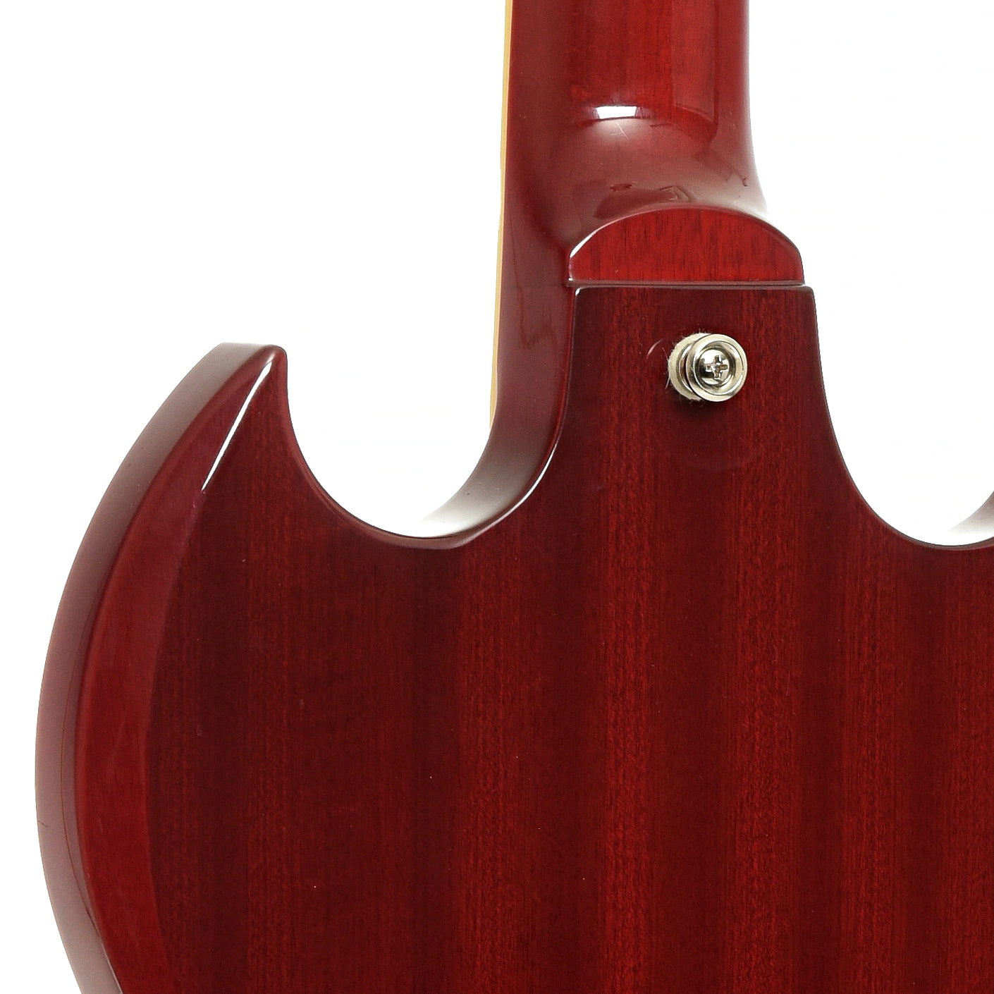 Neck joint of Epiphone SG Standard Electric Guitar