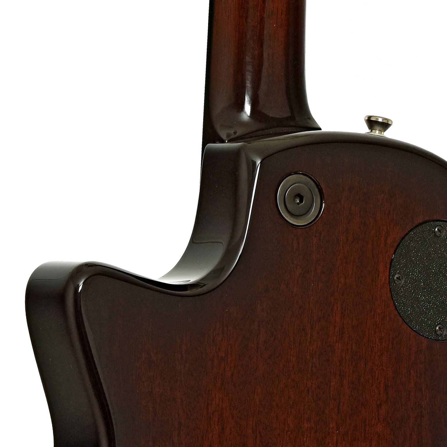 Neck joint of Taylor T5z Classic DLX Acoustic-Electric Guitar