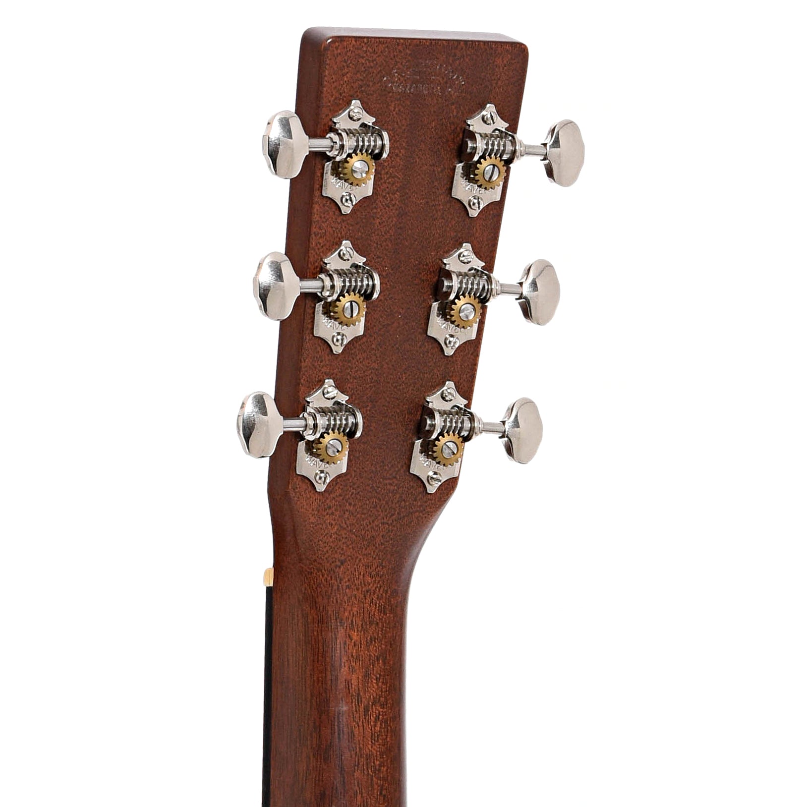 Back headstock of Martin OM-18GE Custom Acoustic Guitar (2006)