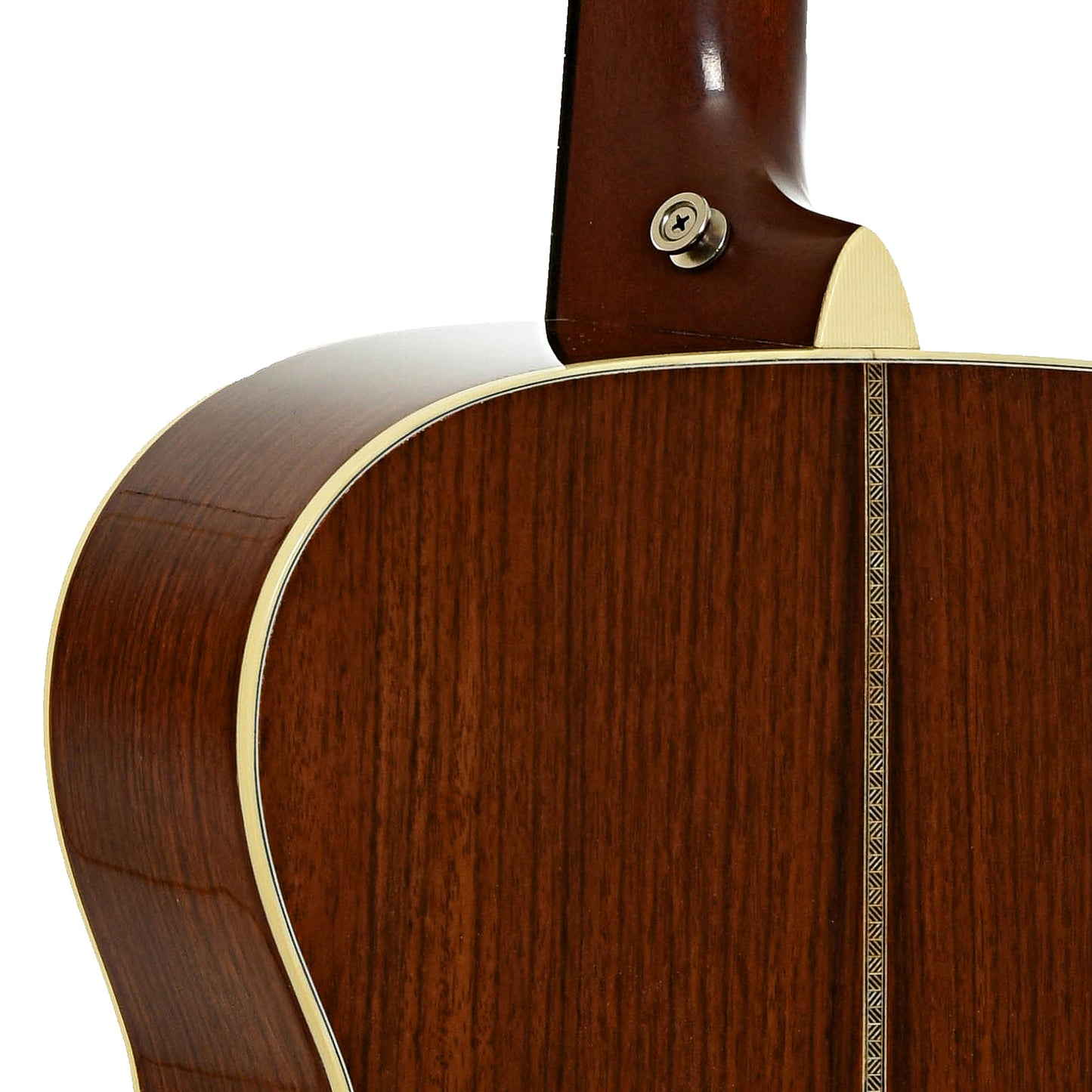 Neck joint of Martin OM-28V Acoustic Guitar