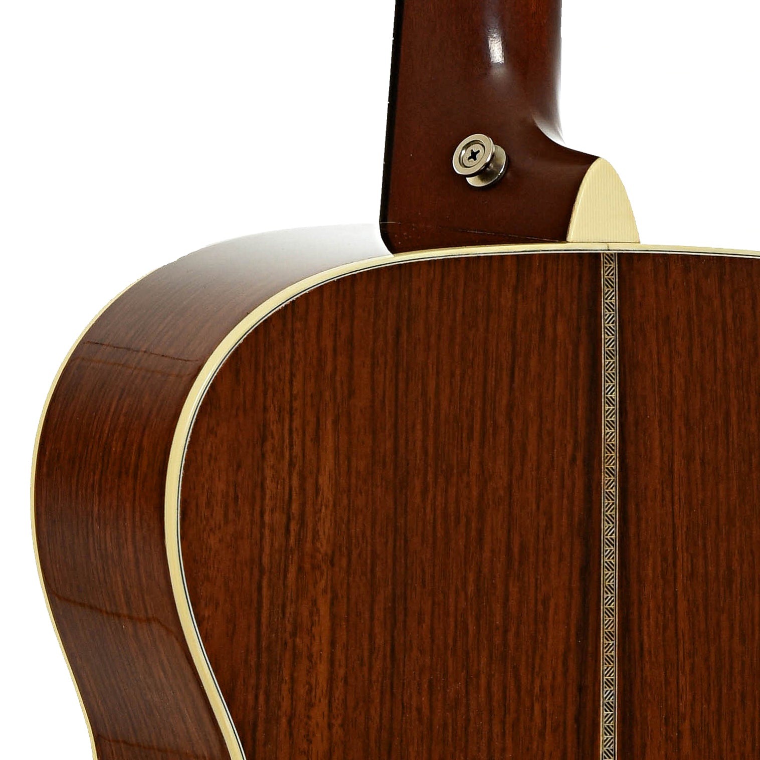 Neck joint of Martin OM-28V Acoustic Guitar