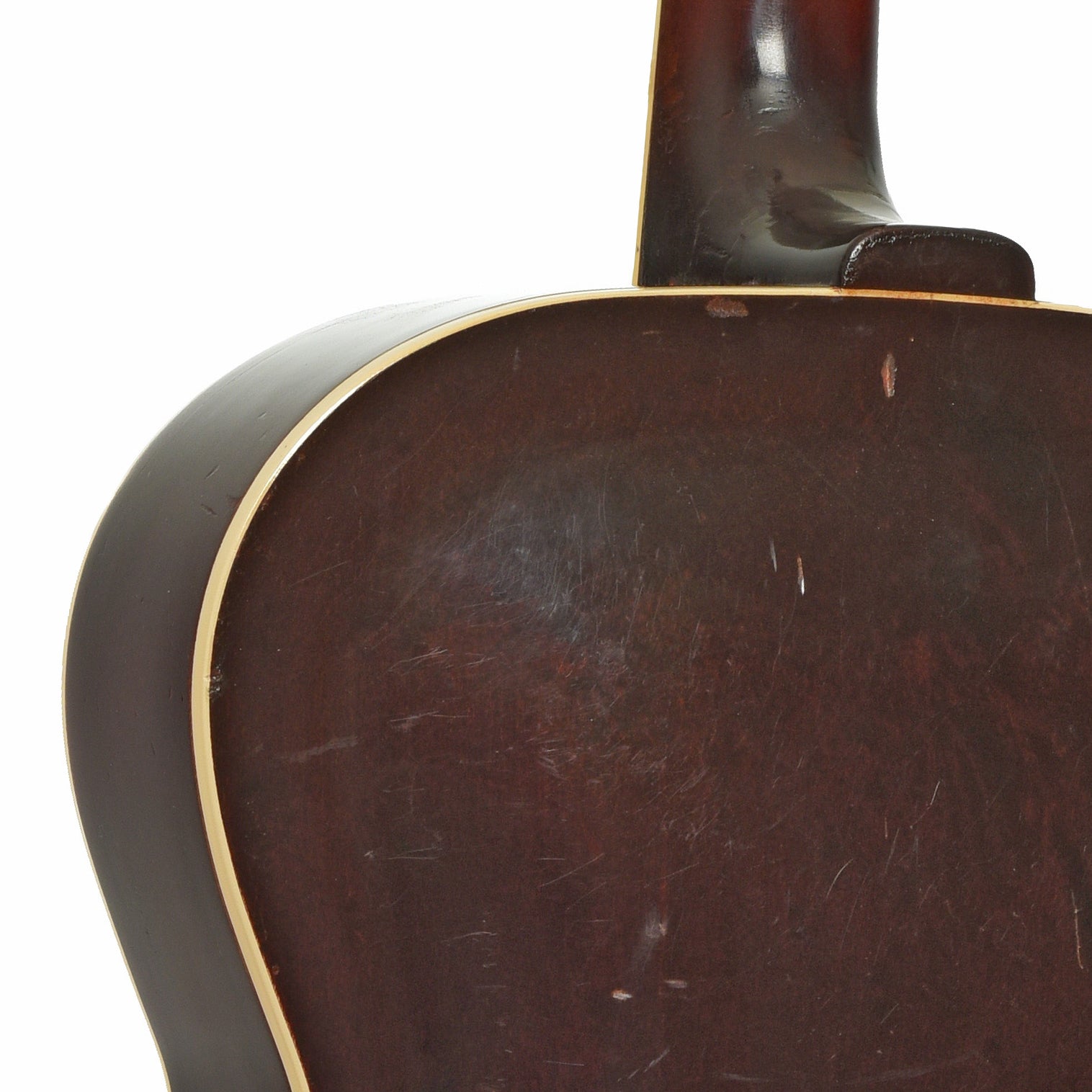 Neck joint of Gibson L-10 Archtop Acoustic Guitar 