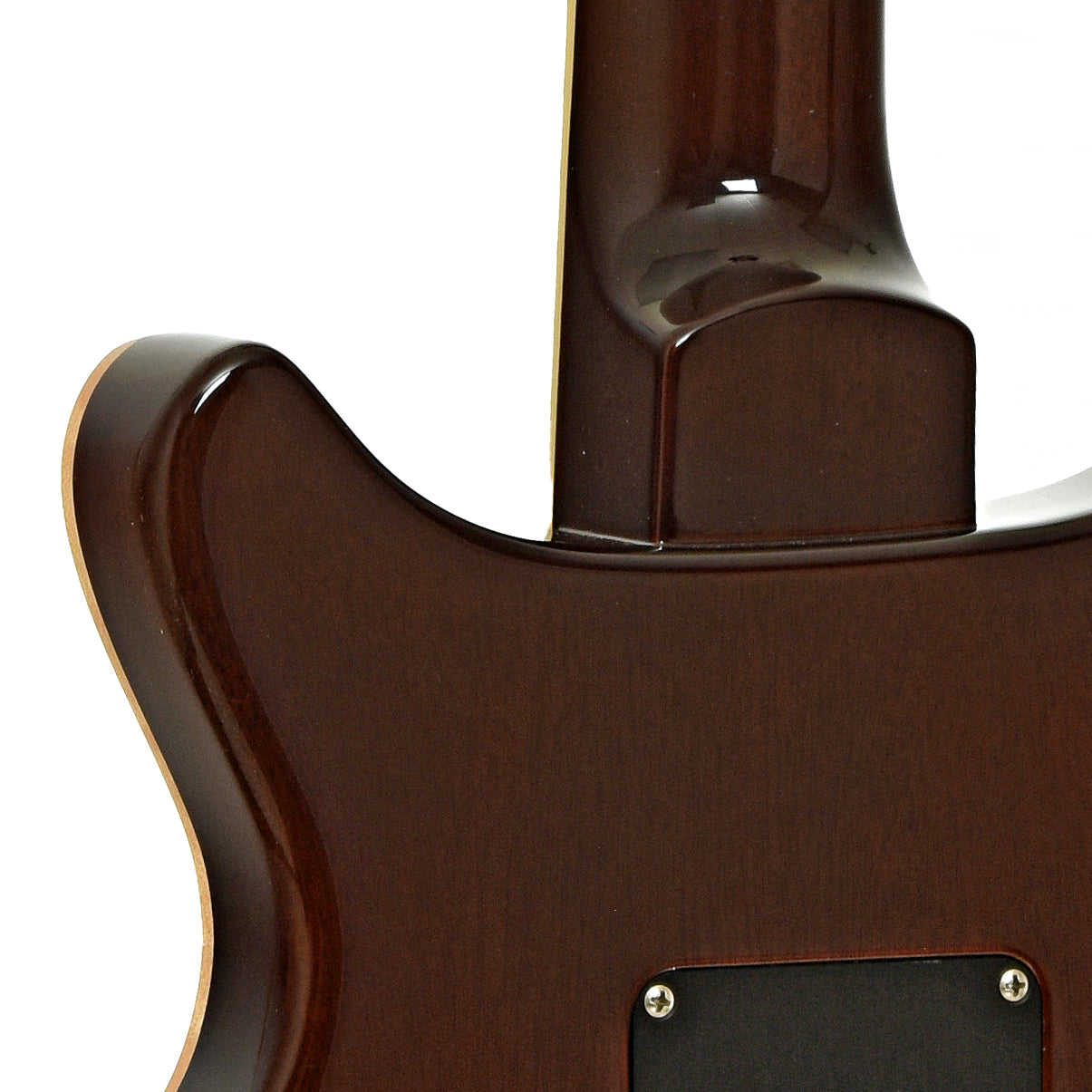 Neck joint of PRS Santana Signature Retro 10 Electric Guitar