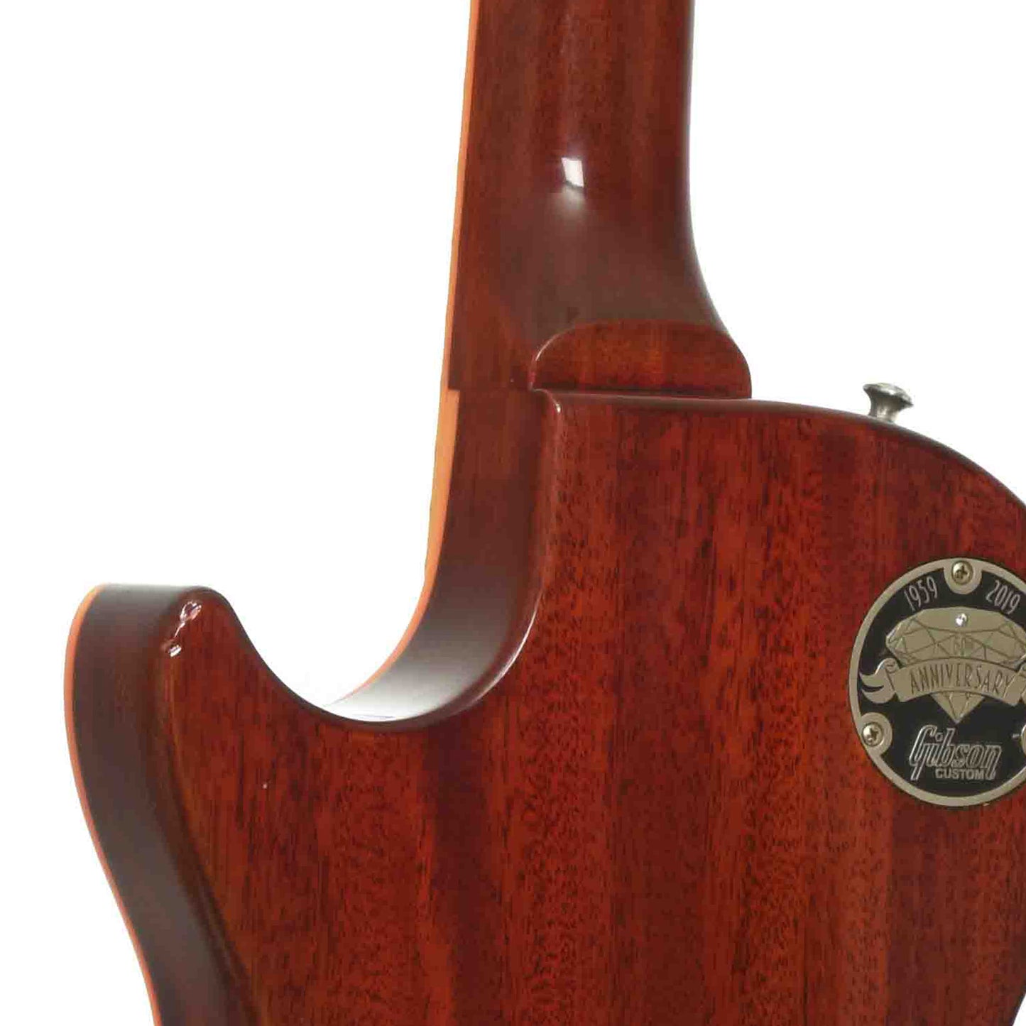Neck joint of Gibson Custom Shop 60th Anniversary '59 Les Paul Standard Reissue Electric Guitar (2019)
