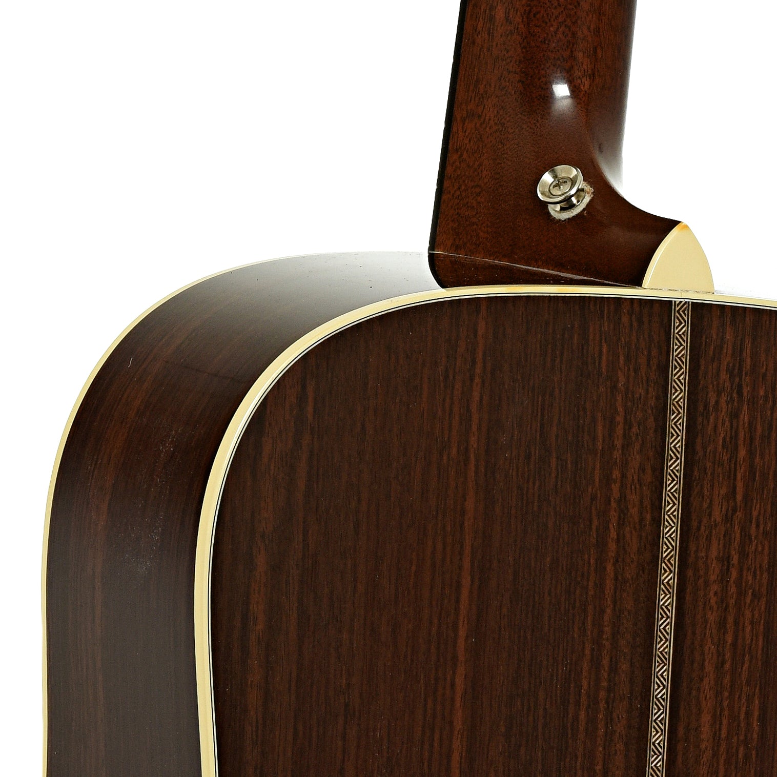 Neck joint of Martin Custom Shop D-28 Authentic 1937 Guitar