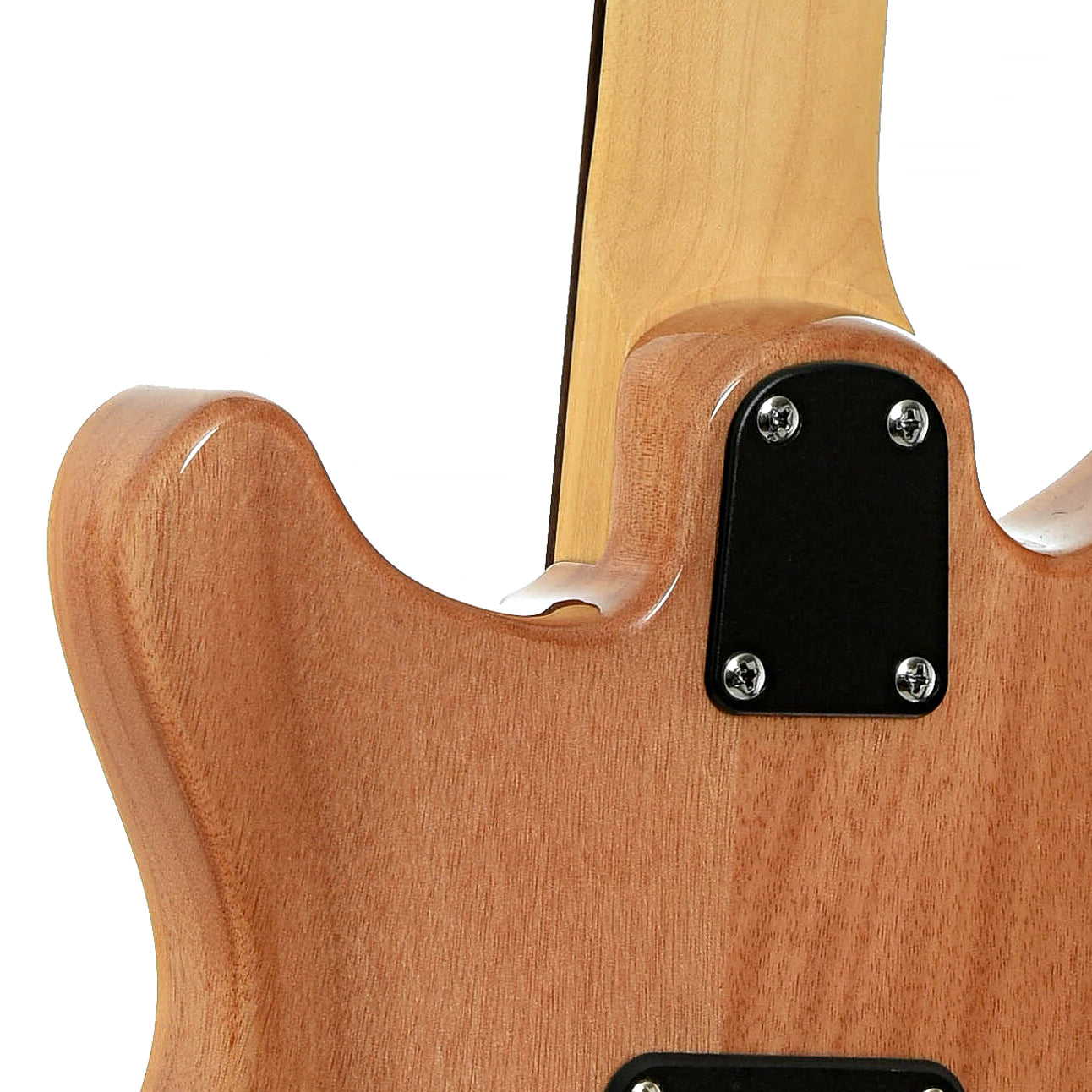 Neck joint of PRS SE CE24 Electric Guitar, Blood Orange