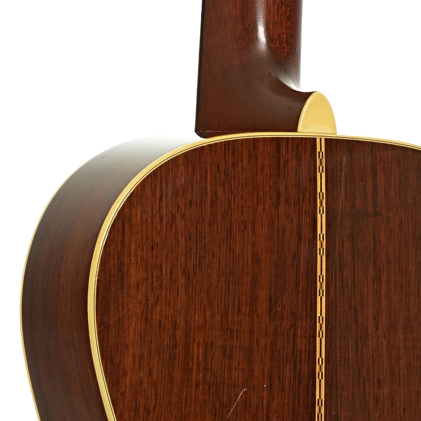 Neck joint of Martin 00-28C Classical Acoustic Guitar 
