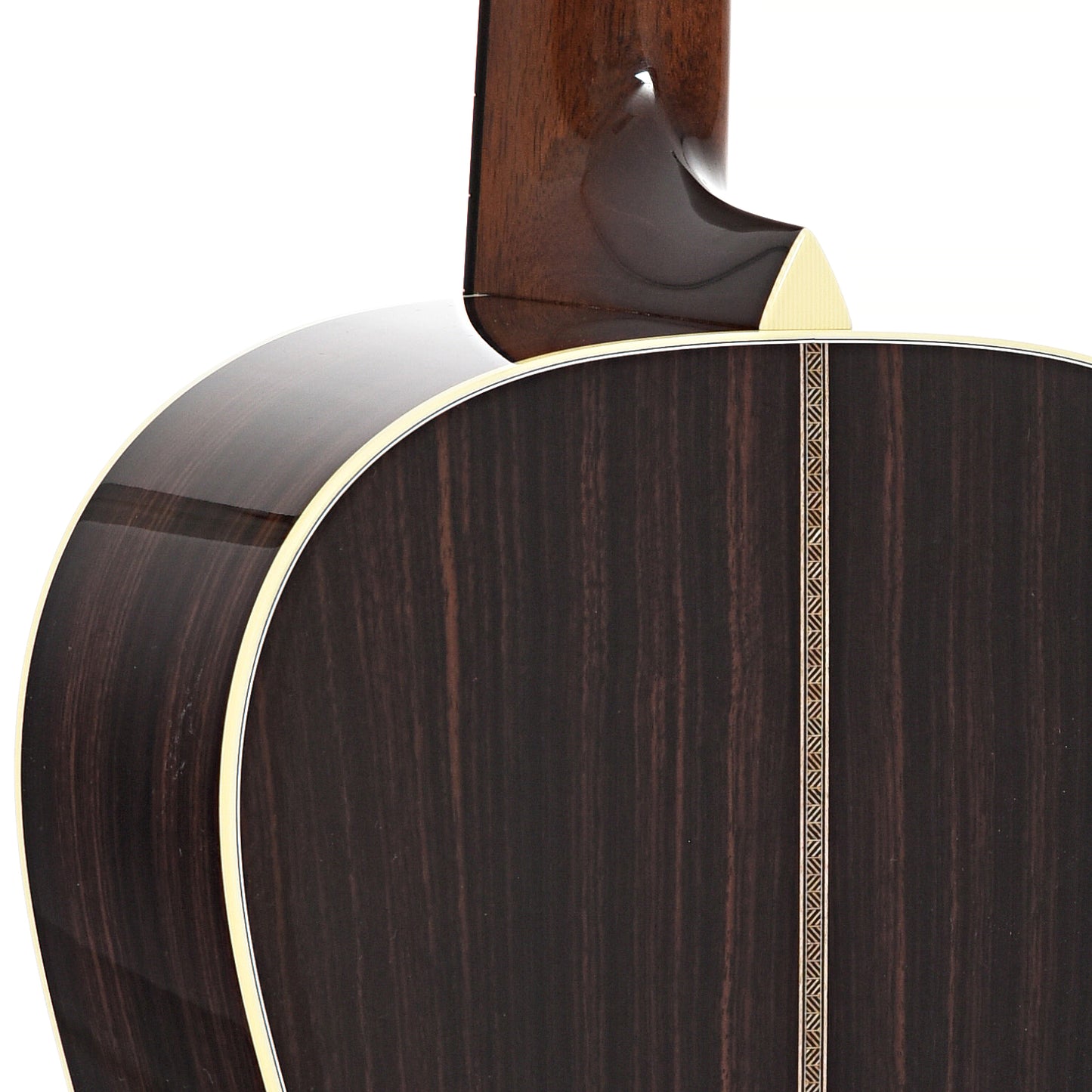 Heel of Collings 002H 12-Fret Acoustic Guitar