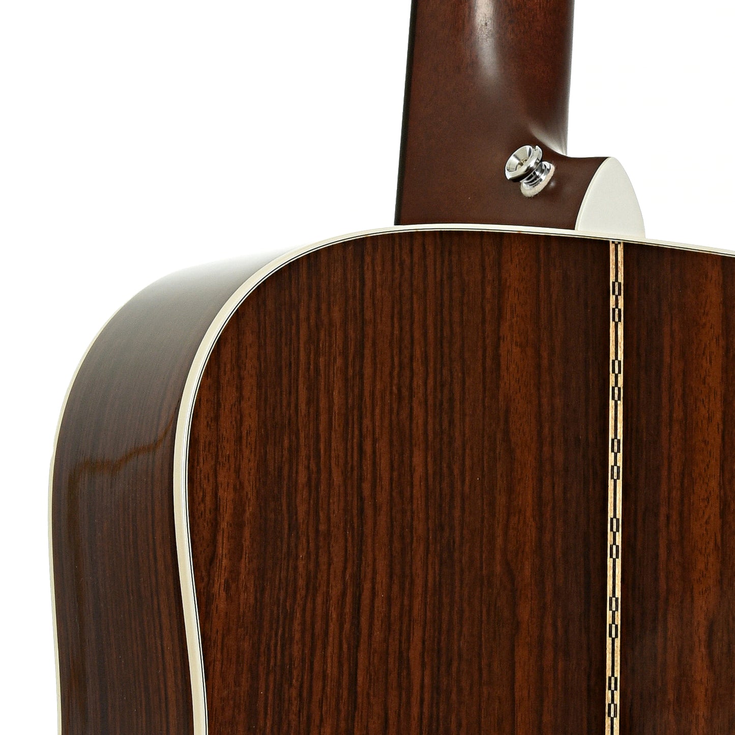 Neck joint of Martin D12-28 12-String Acoustic Guitar