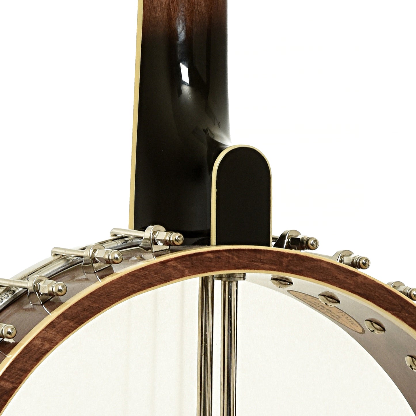 Neck joint of Gold Tone CEB-4 Cello Banjo