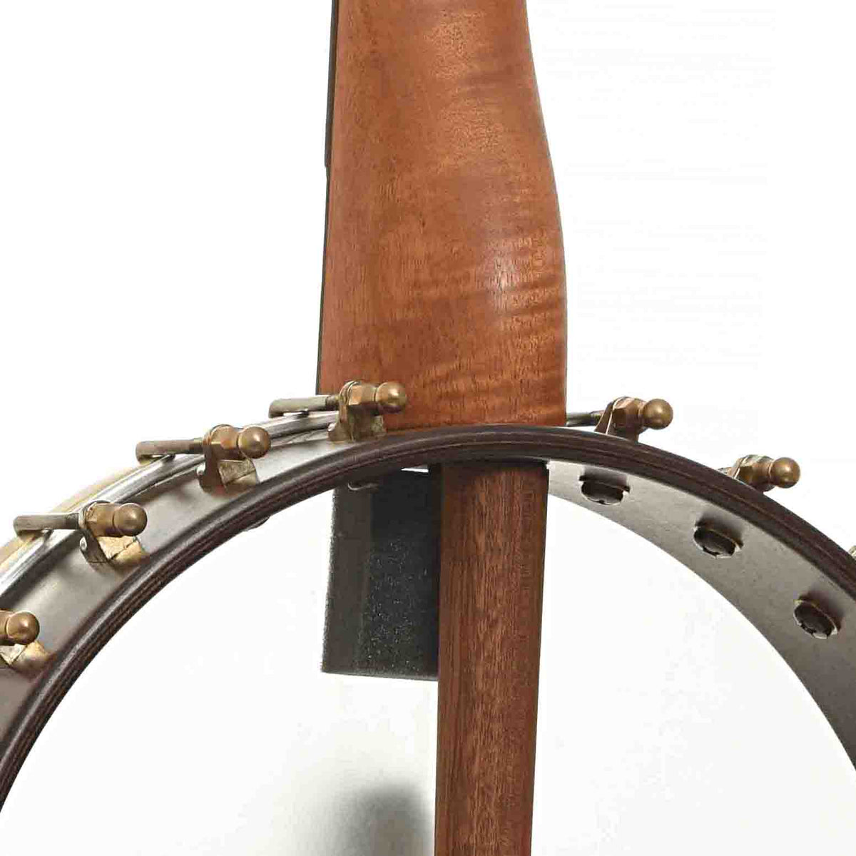 Heel of Ome Alpha-12 12in Openback Banjo & Gigbag, 26 Bracket