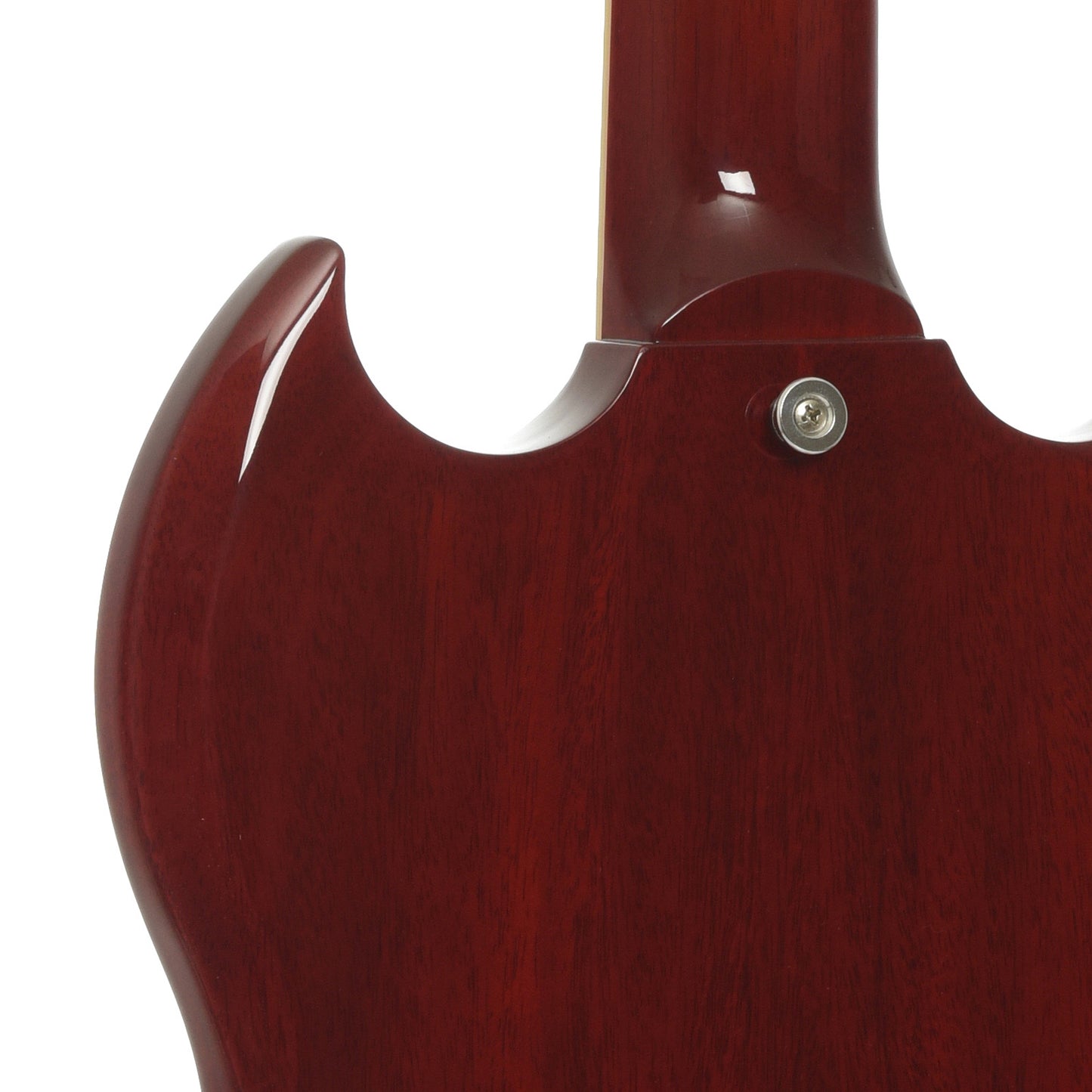 Neck joint of Gibson SG Standard 61 Stop Bar Electric Guitar & Case, Heritage Cherry