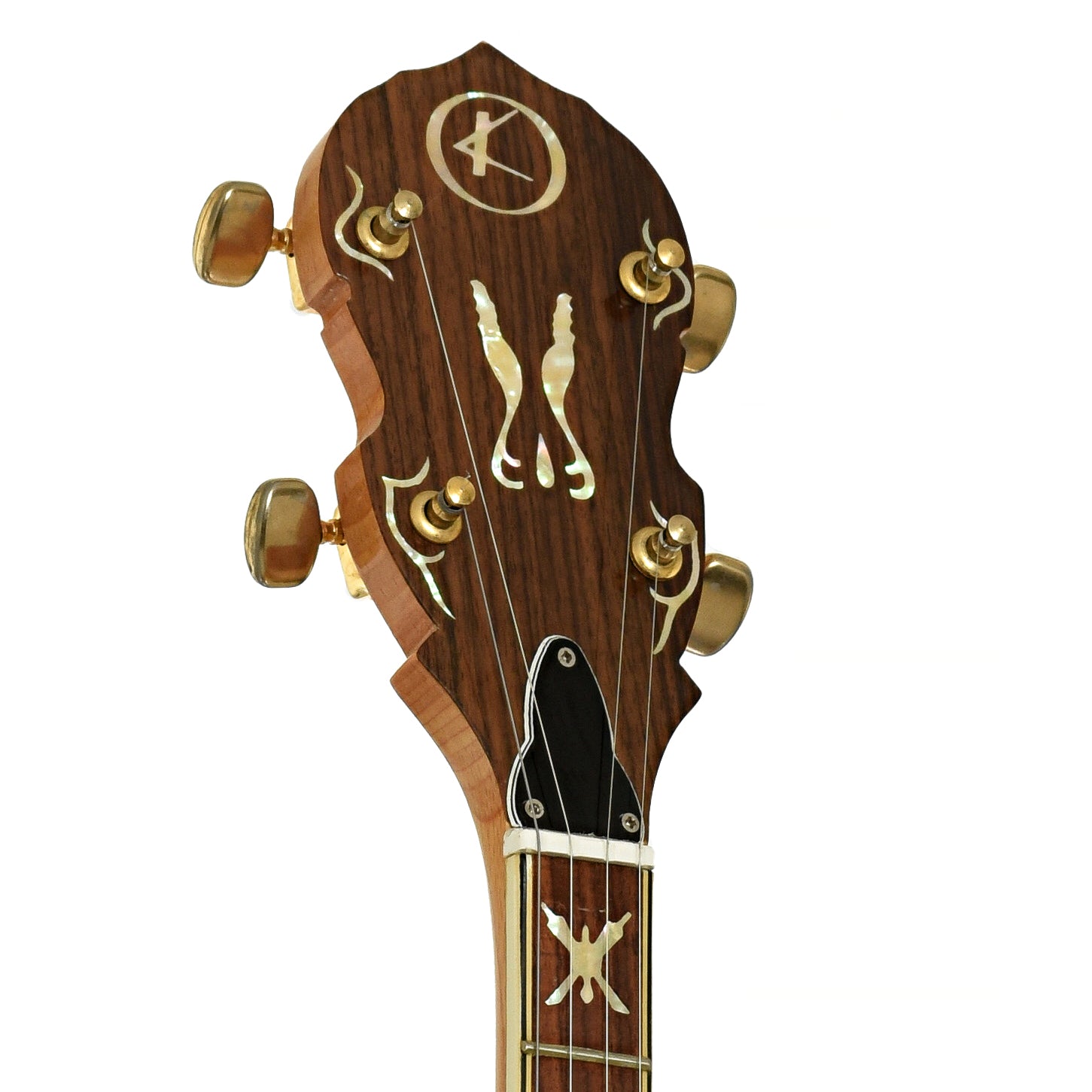 Headstock of Kay Eagle Resonator Banjo