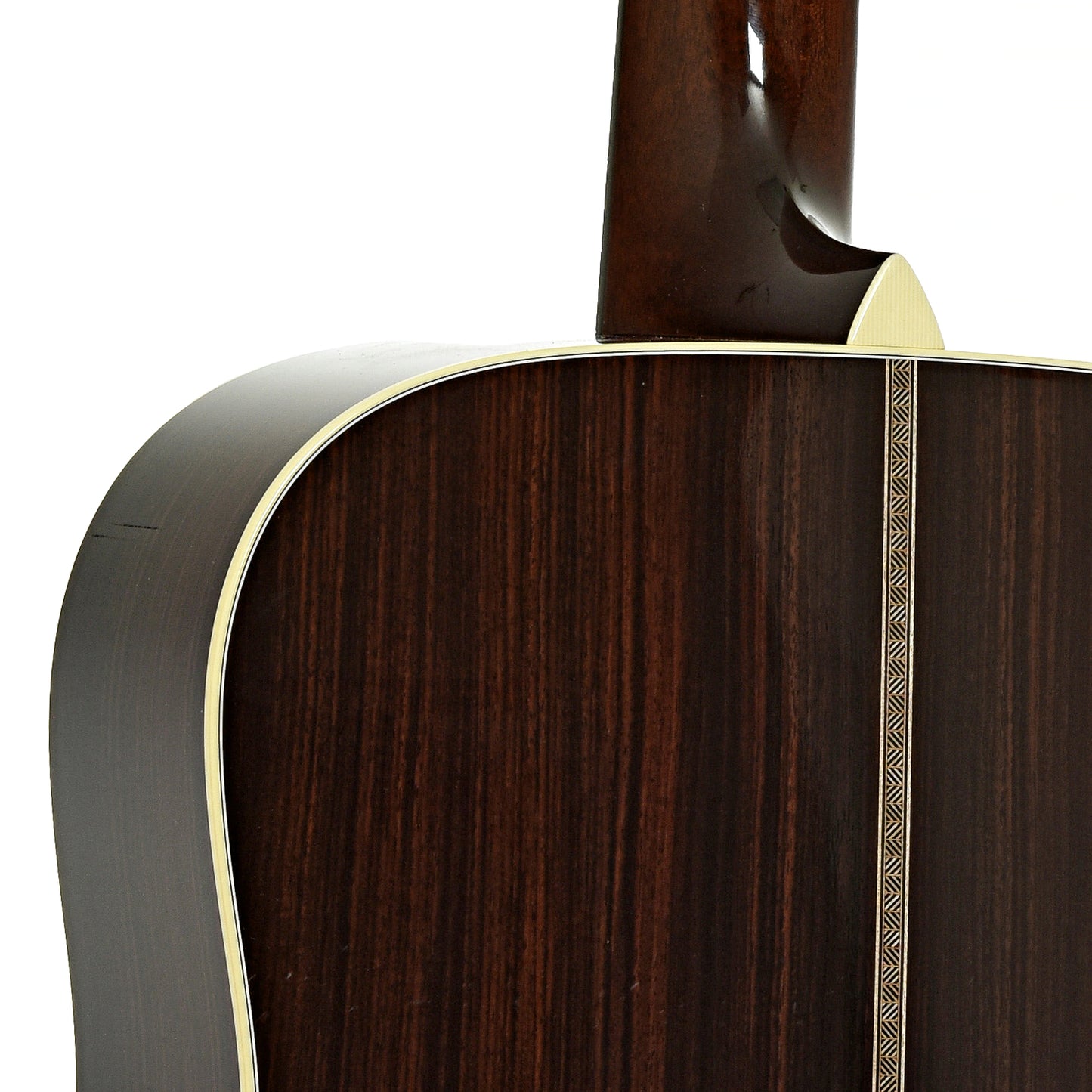 Neck joint of Collings D2HA Guitar & Case, Adirondack Top, Wide Nut 