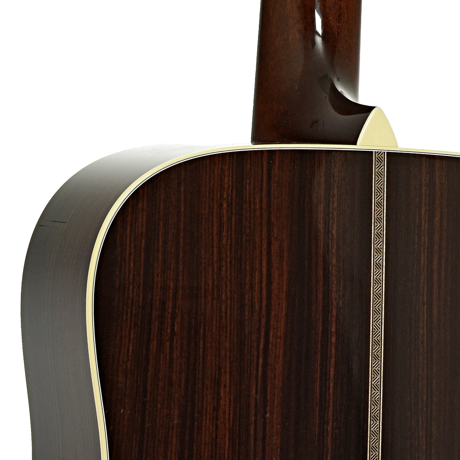 Neck joint of Collings D2HA Guitar & Case, Adirondack Top, Wide Nut 