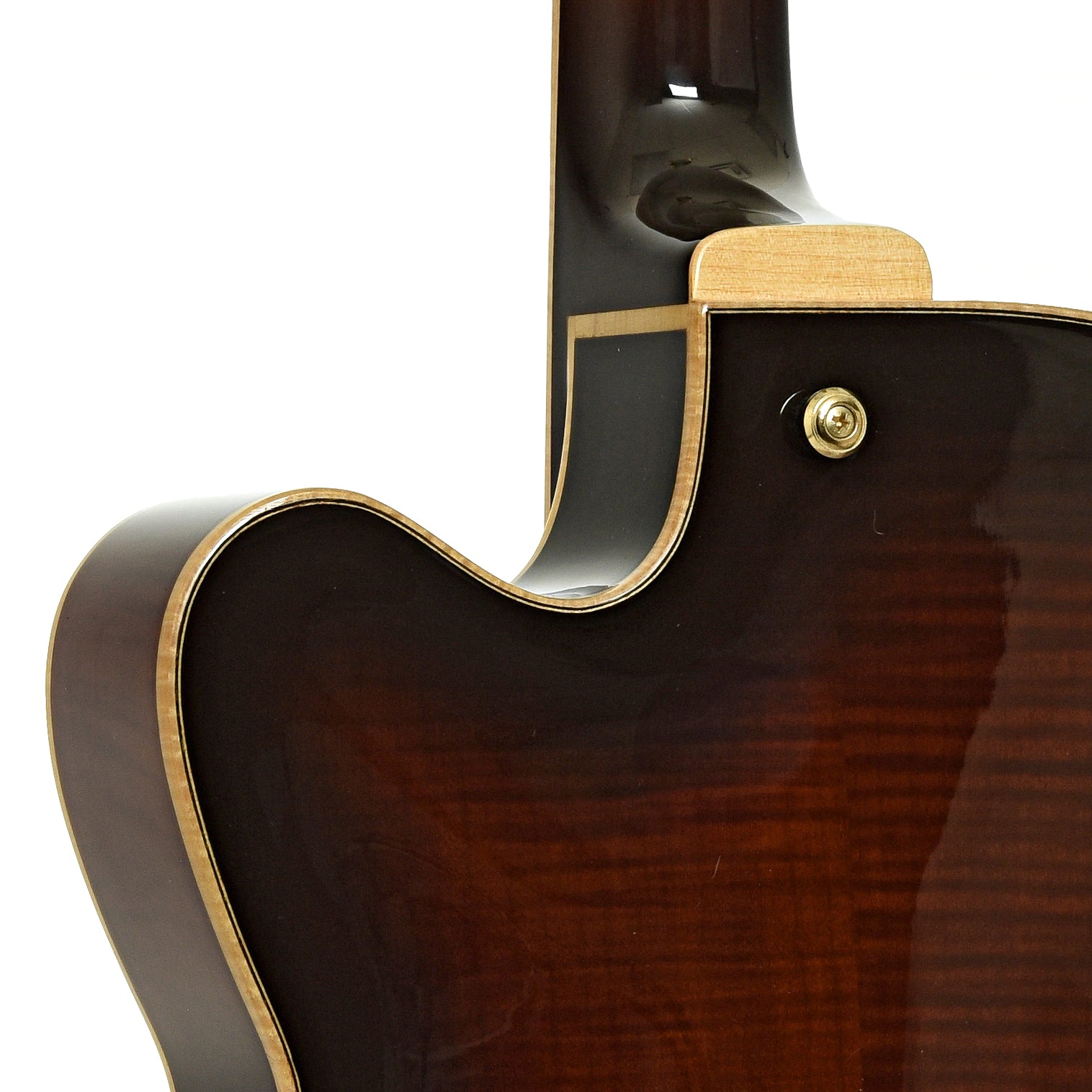 Neck joint of Ibanez SJ300 DVS Hollowbody Electric Guitar