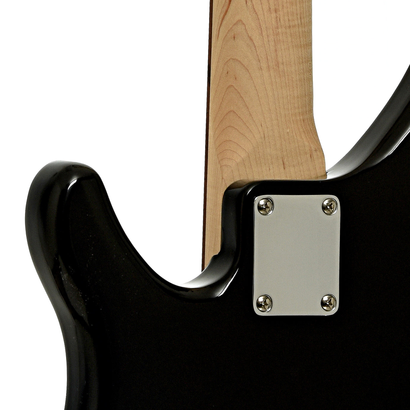 Neck joint of Yamaha TRBX174 Electric Bass Guitar, Black
